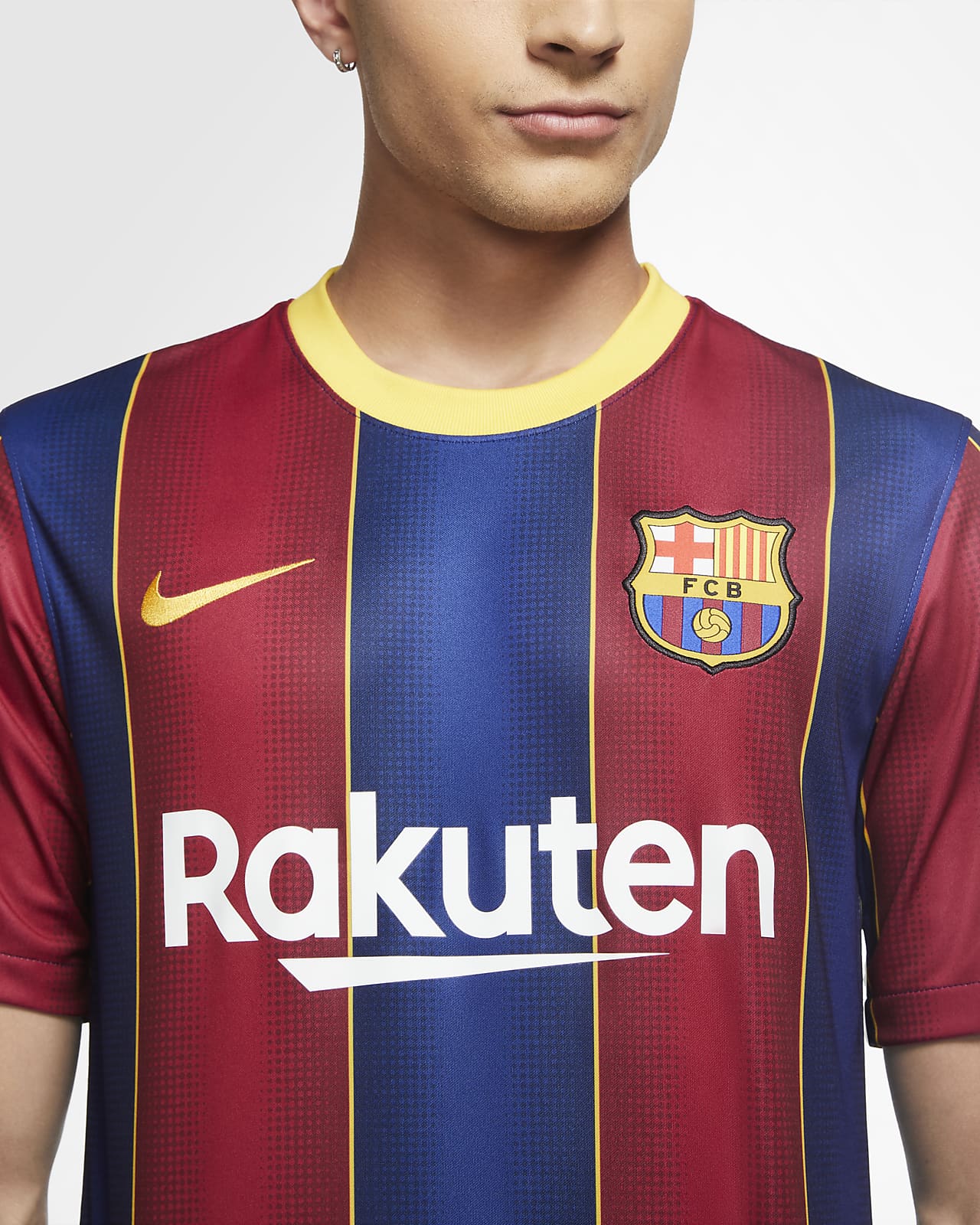 F.C. Barcelona 2020/21 Stadium Home Men's Football Shirt ...