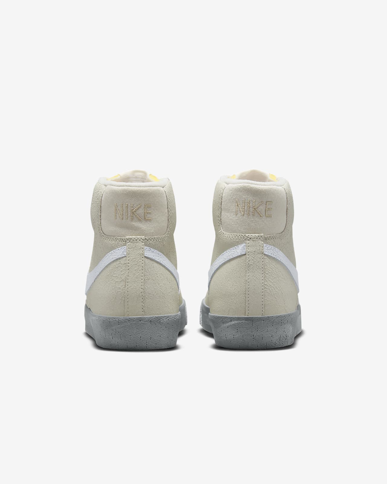 Nike Blazer Mid 77 White Lemon Velcro (GS)