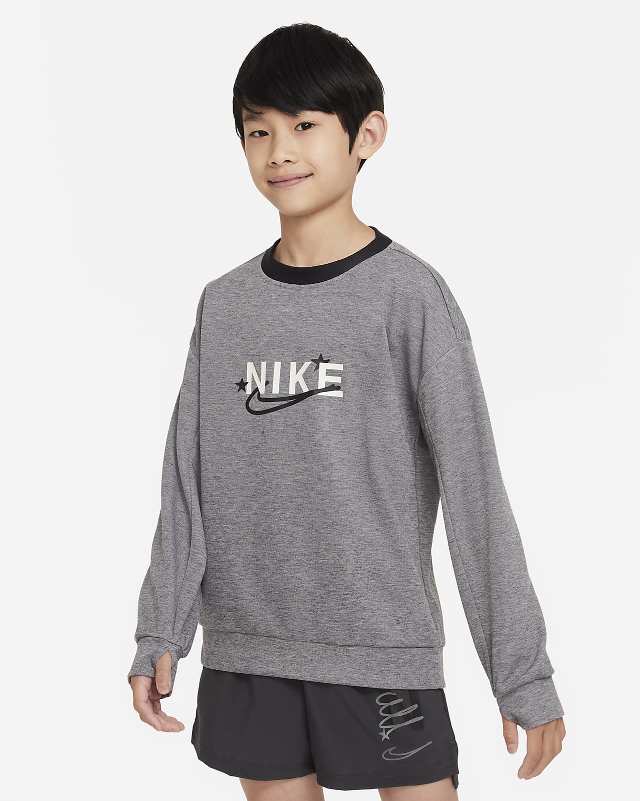 nike performance top crew sweatshirt