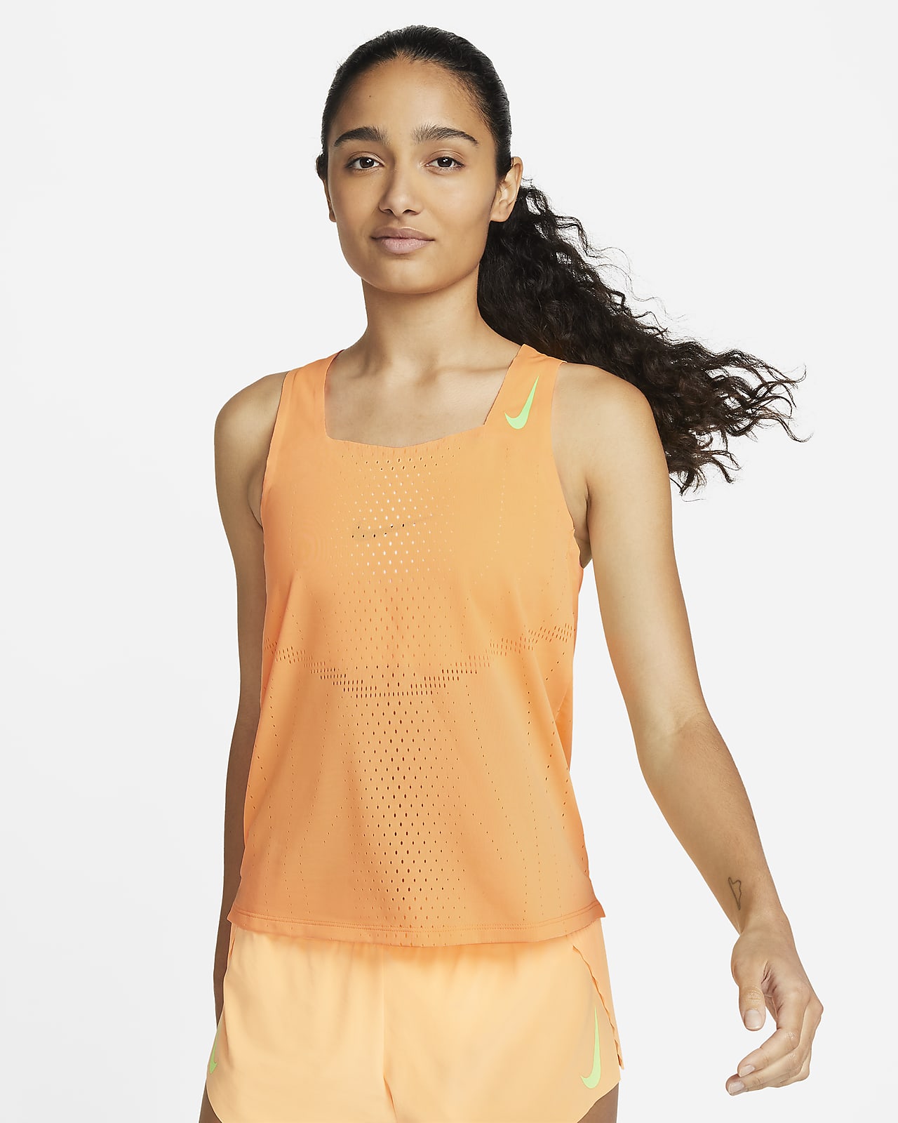 Damska startowa koszulka bez rękawów Nike Dri-FIT ADV AeroSwift