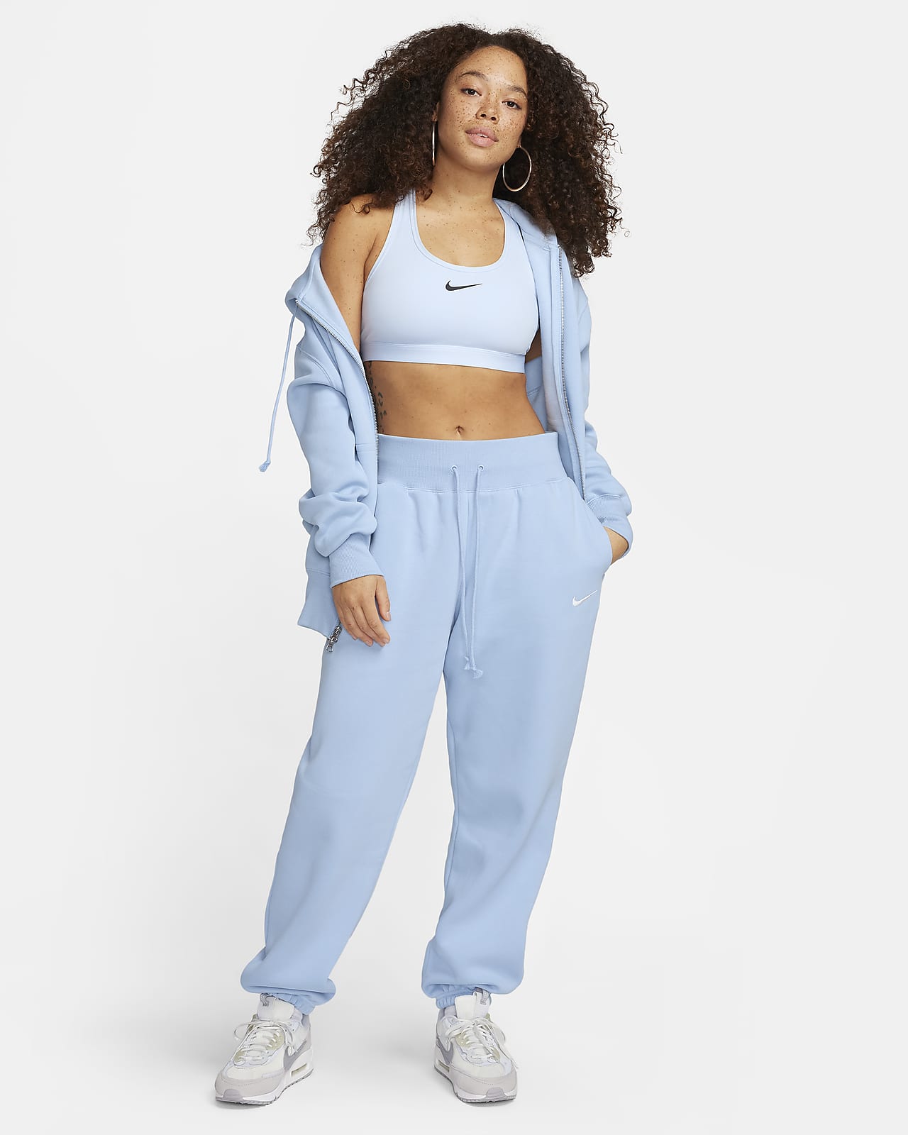 Nike Sportswear Phoenix Fleece Women\'s Oversized Full-Zip Hoodie.