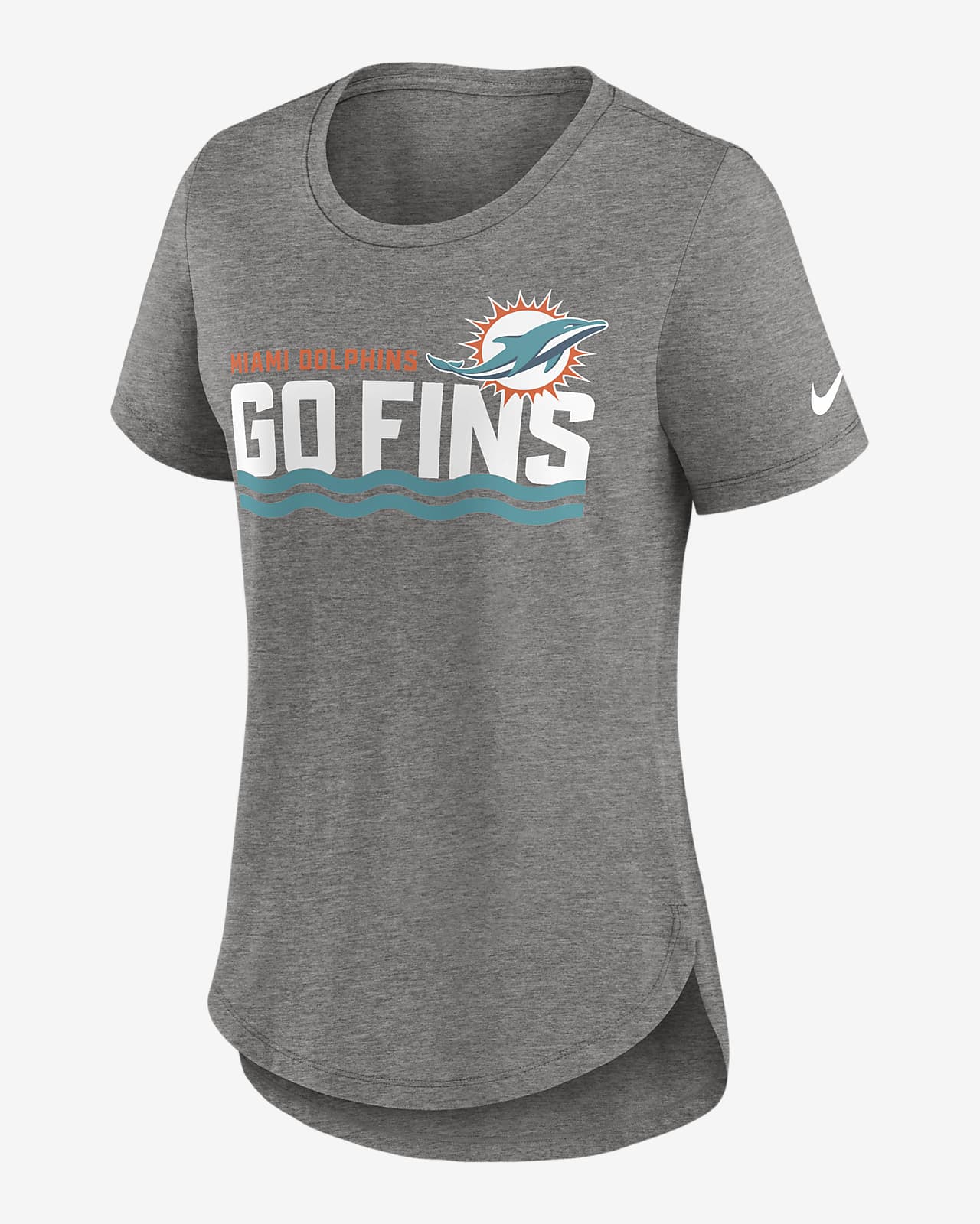 Miami Dolphins Go Fins Football T-Shirt