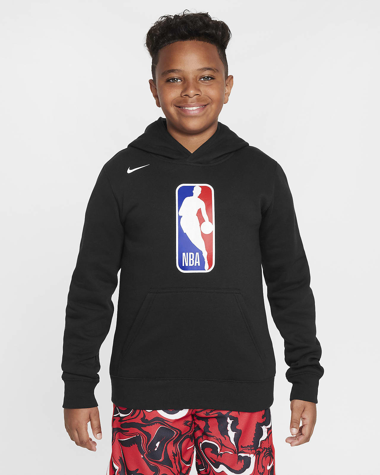 Team 31 Club Fleece Nike NBA-s kapucnis pulóver nagyobb gyerekeknek