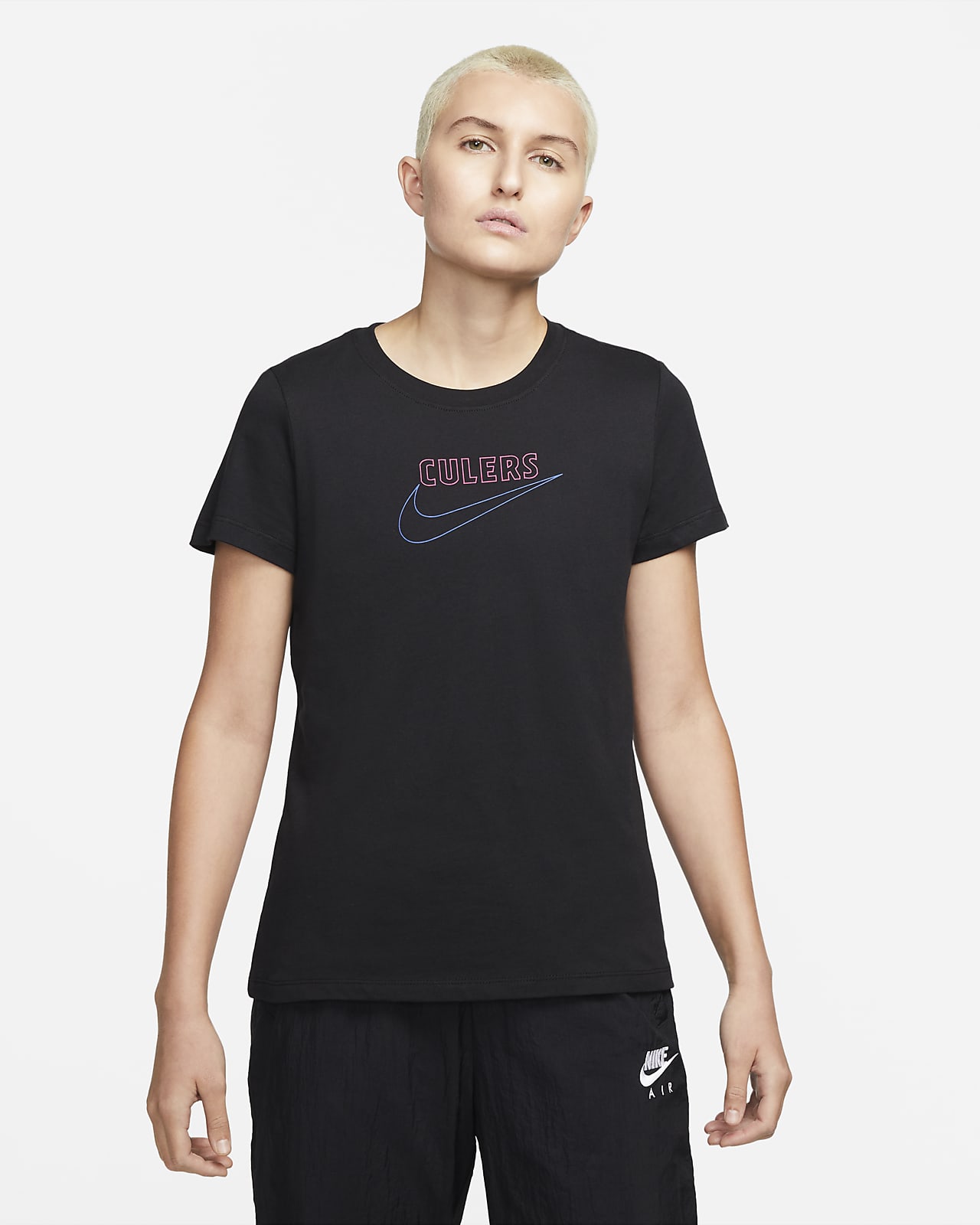 F.C. Barcelona Women's Football T-Shirt. Nike AE