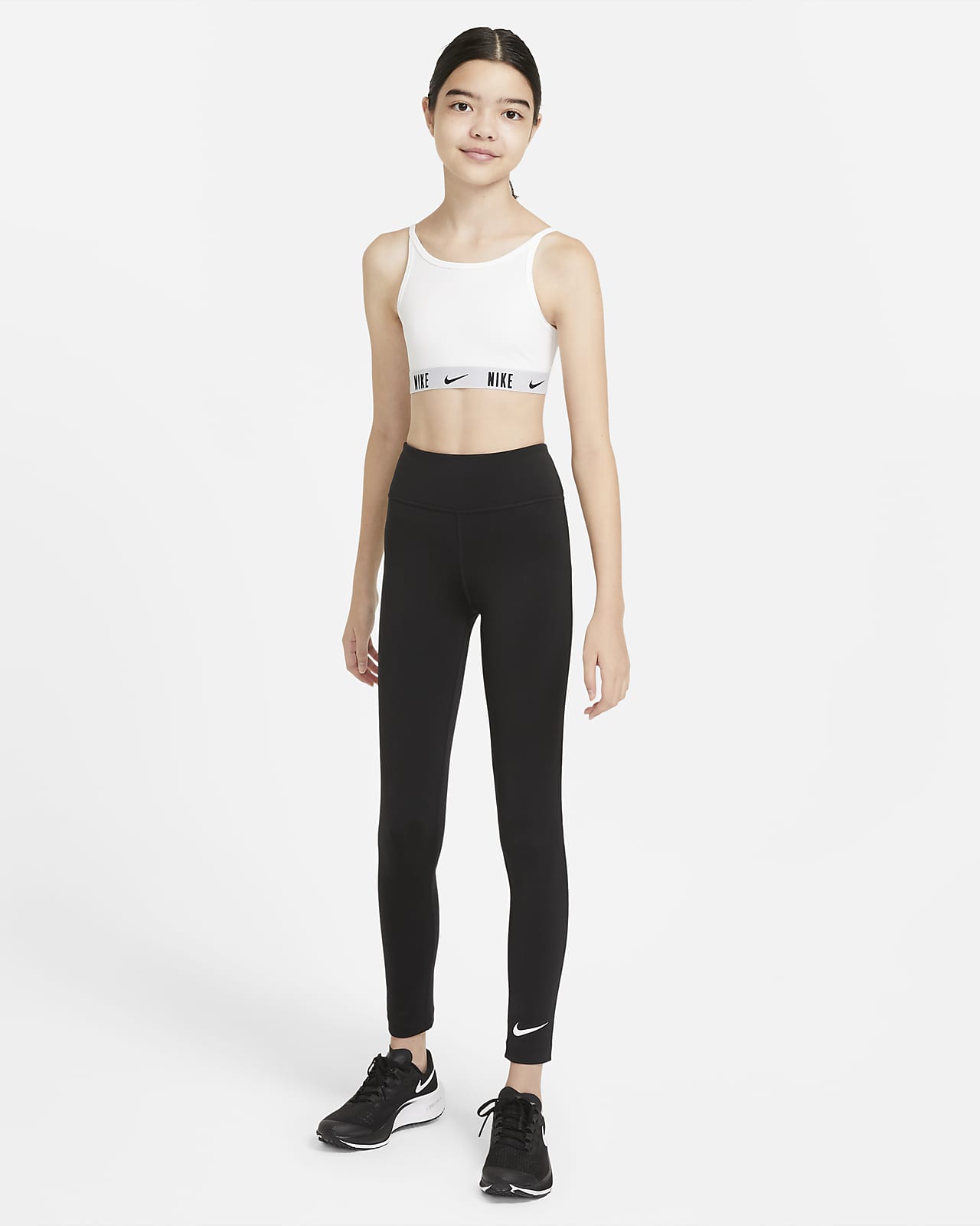 nike sports bra and tights