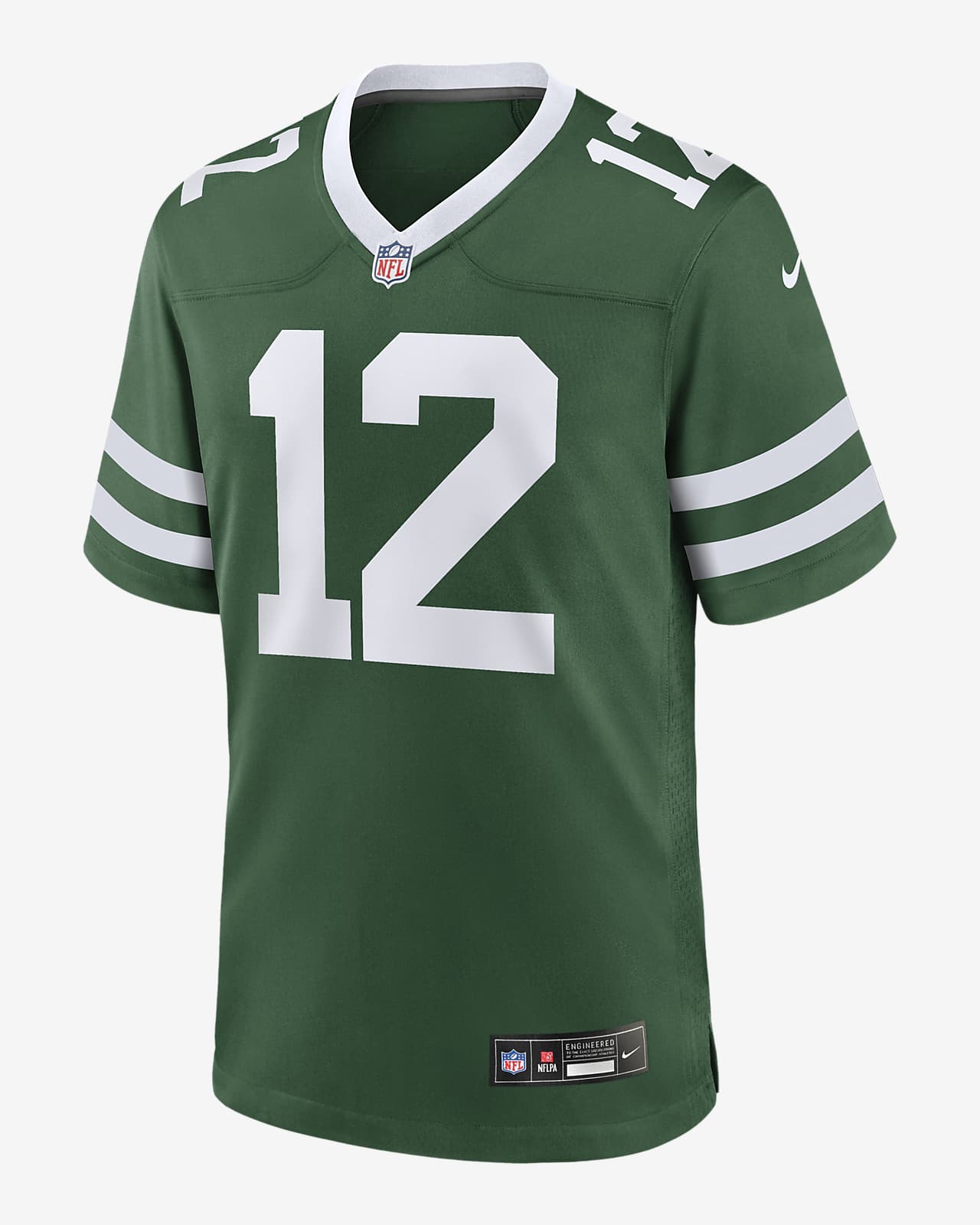 Jersey de fútbol americano Nike de la NFL Game para hombre Joe Namath New York Jets