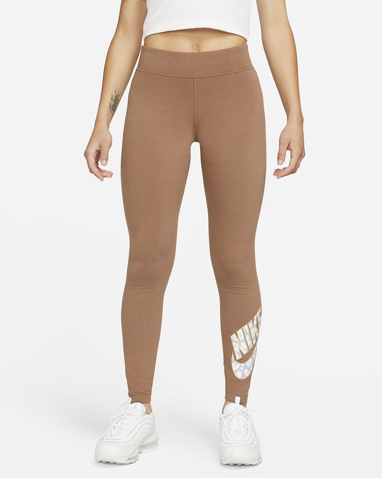 Nike beige leggins Clearance
