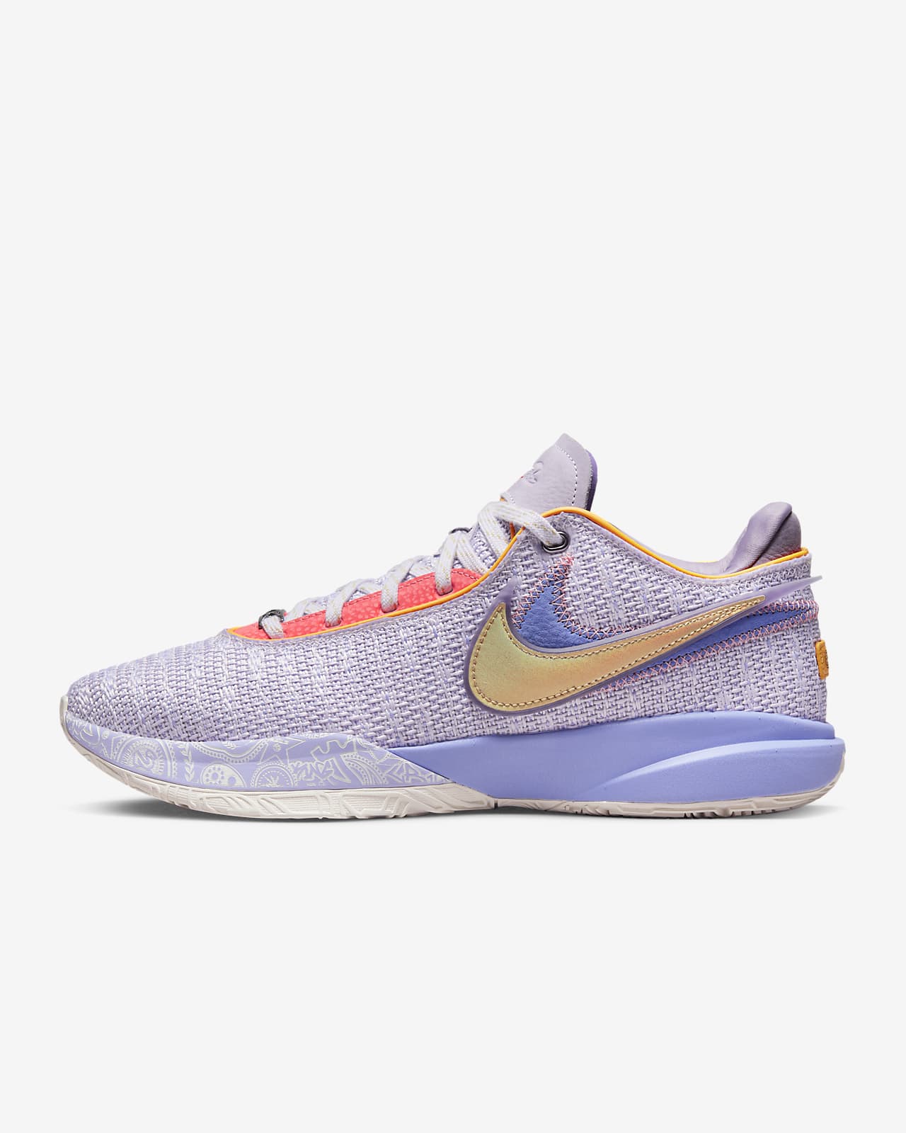 nike pink gold shoes