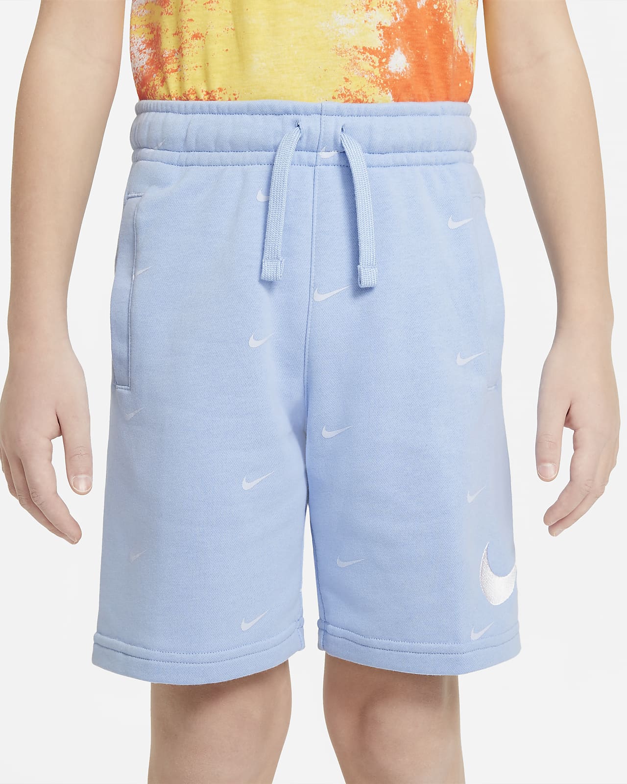 women's nike swoosh french terry shorts