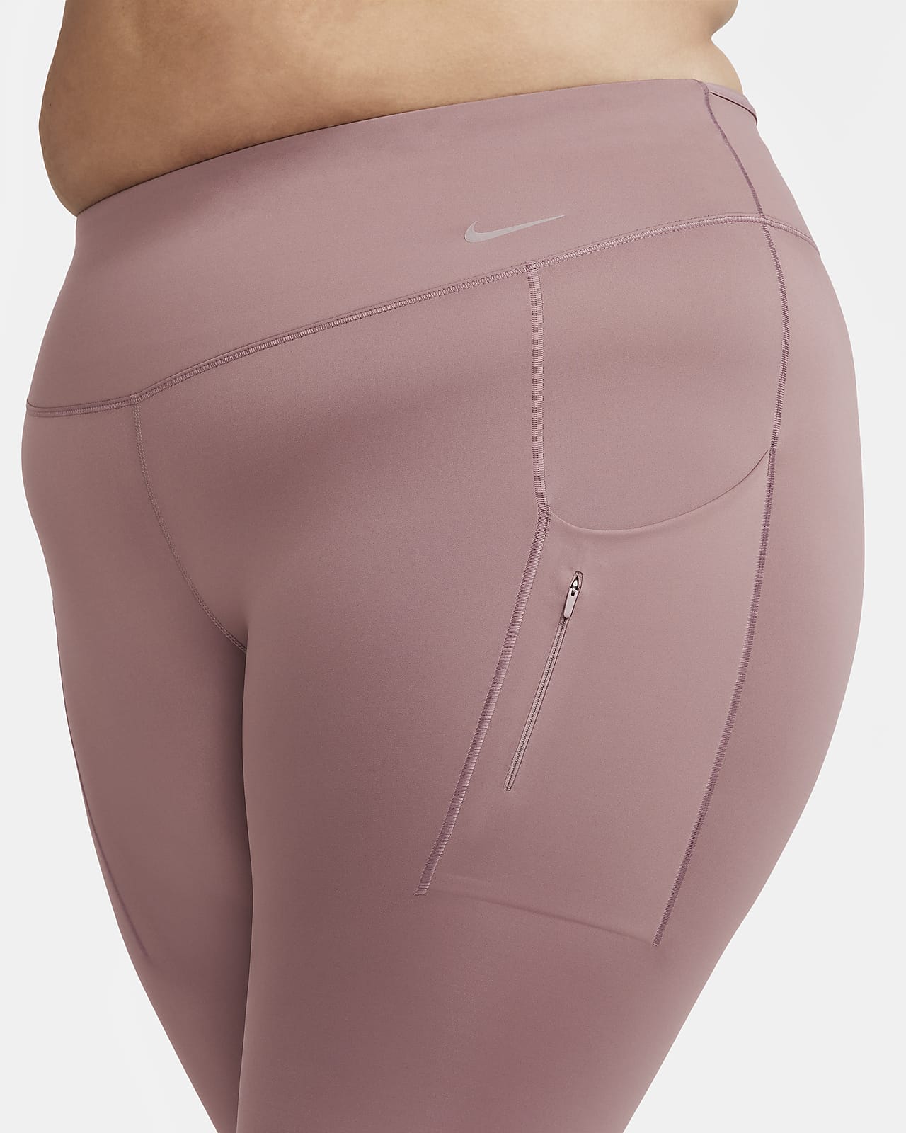 Nike Go Firm-Support High-Waisted 7/8 Leggings with Pockets Plus