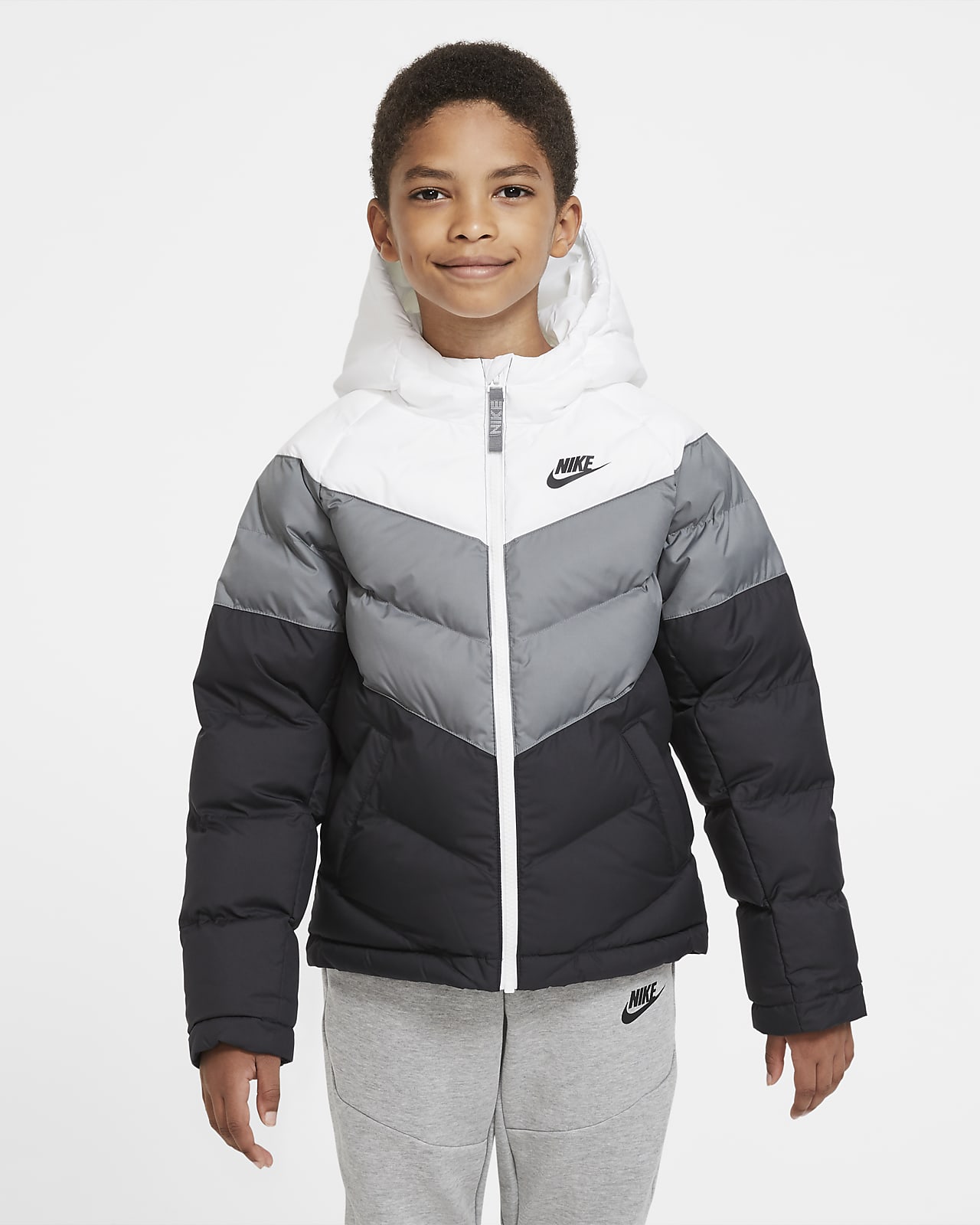 Nike Sportswear Big Kids' Synthetic-Fill Jacket. Nike.com