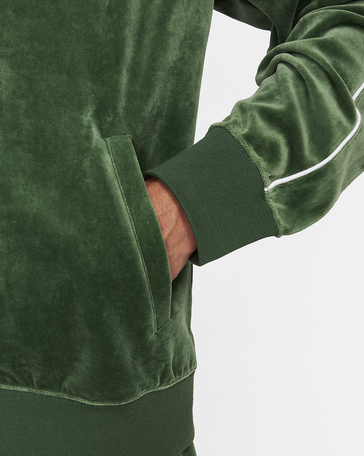 Velour on sale nike jacket