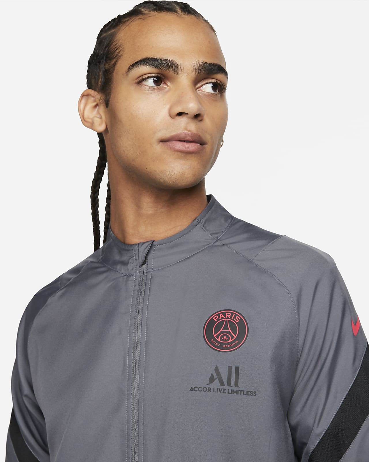 Мужской футбольный костюм Nike Dri-FIT Paris Saint-Germain Strike. Nike RU