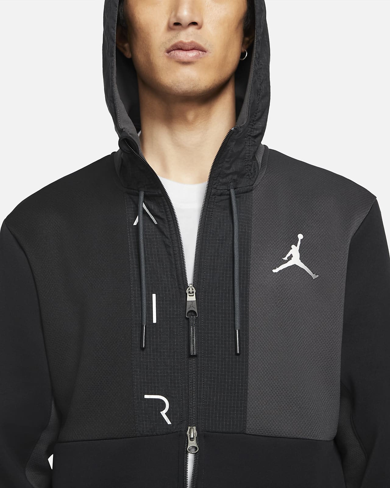 nike dry overlay full zip hoodie