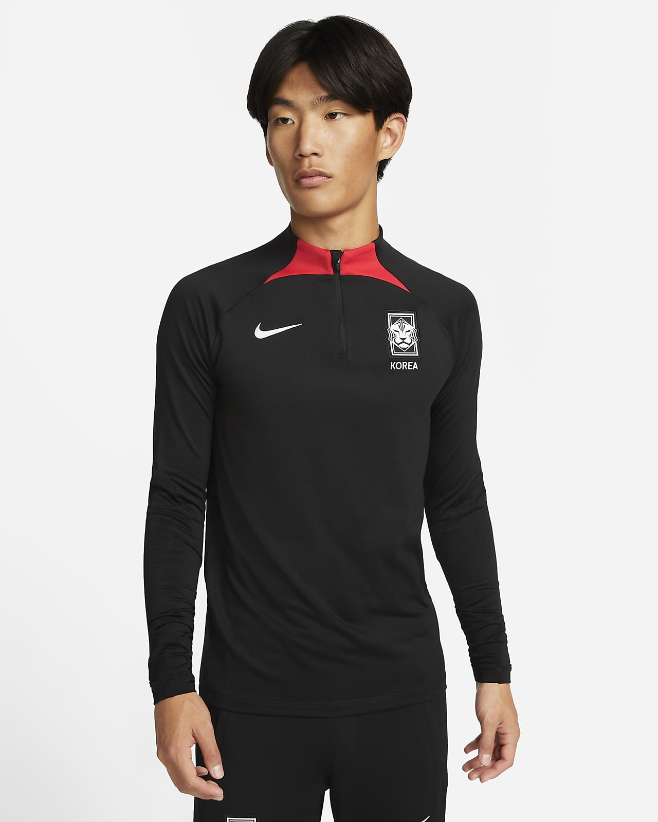 Korea Strike Camiseta de entrenamiento de fútbol de manga larga Dri-FIT - Hombre. Nike