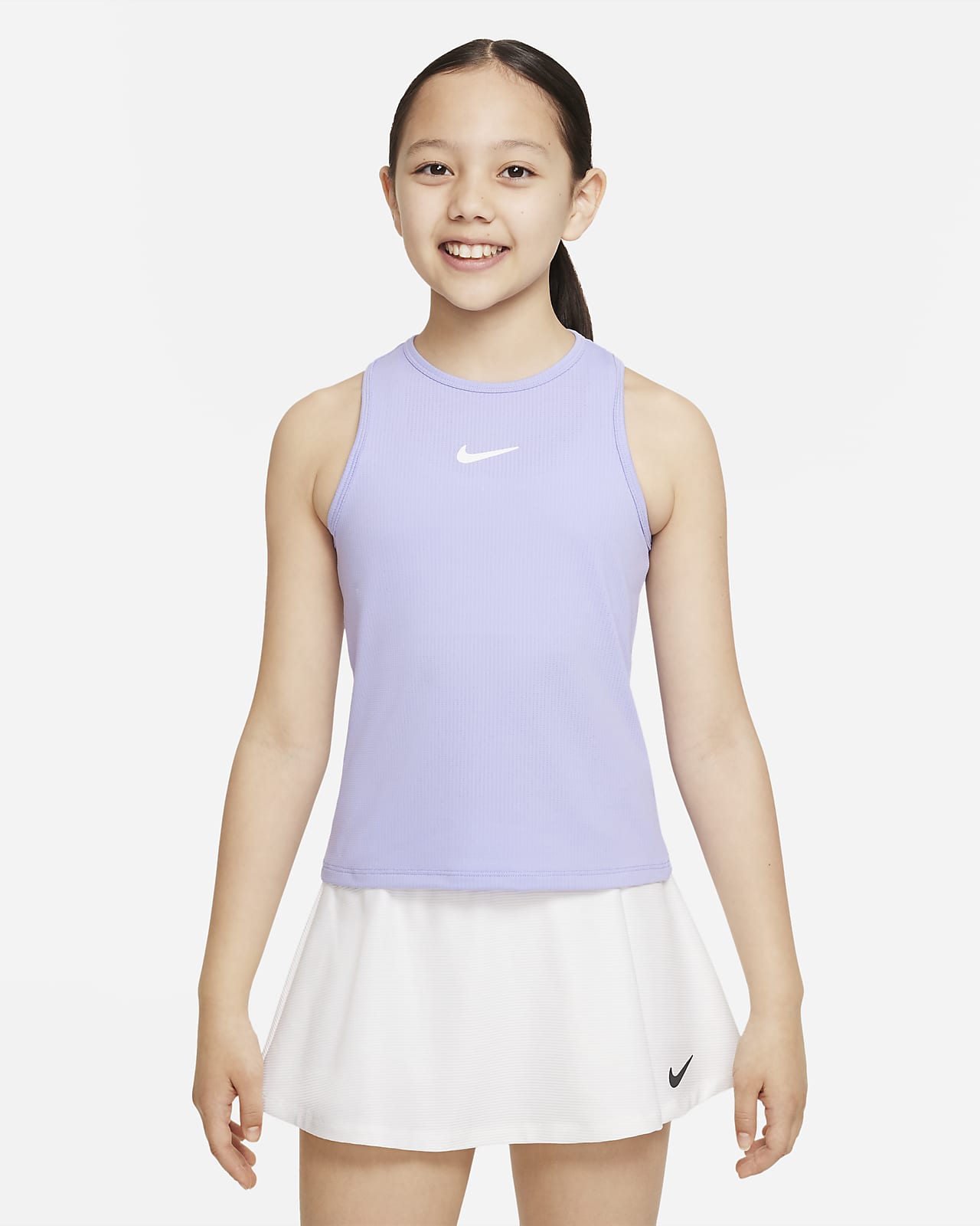 NikeCourt Dri-FIT Victory Tennistanktop voor meisjes. Nike NL