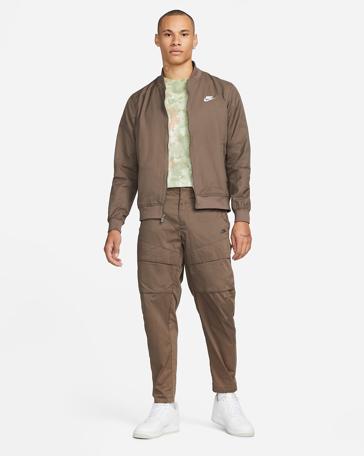 Nike Sportswear Sport Essentials Men's Woven Unlined Bomber Jacket. Nike SE