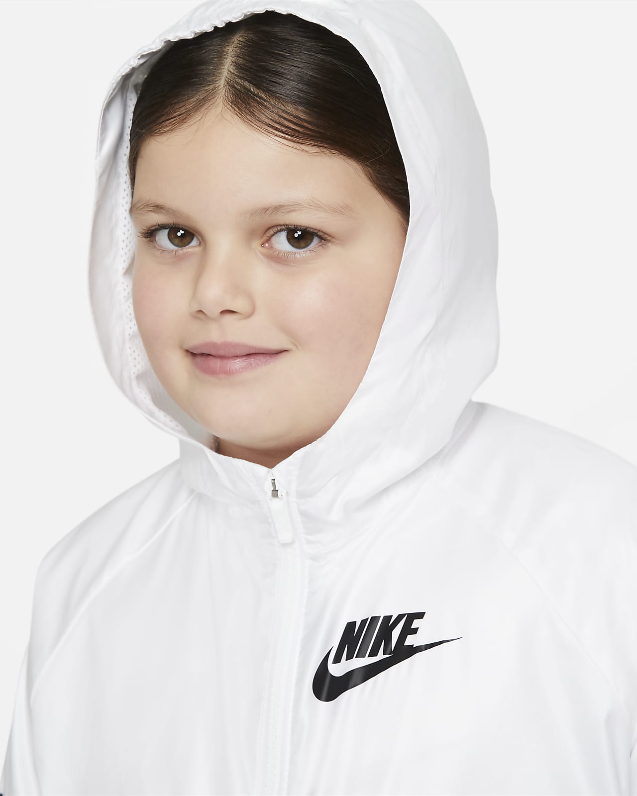 Nike Sportswear Windrunner Big Kids' (Girls') Jacket (Extended Size). Nike .com