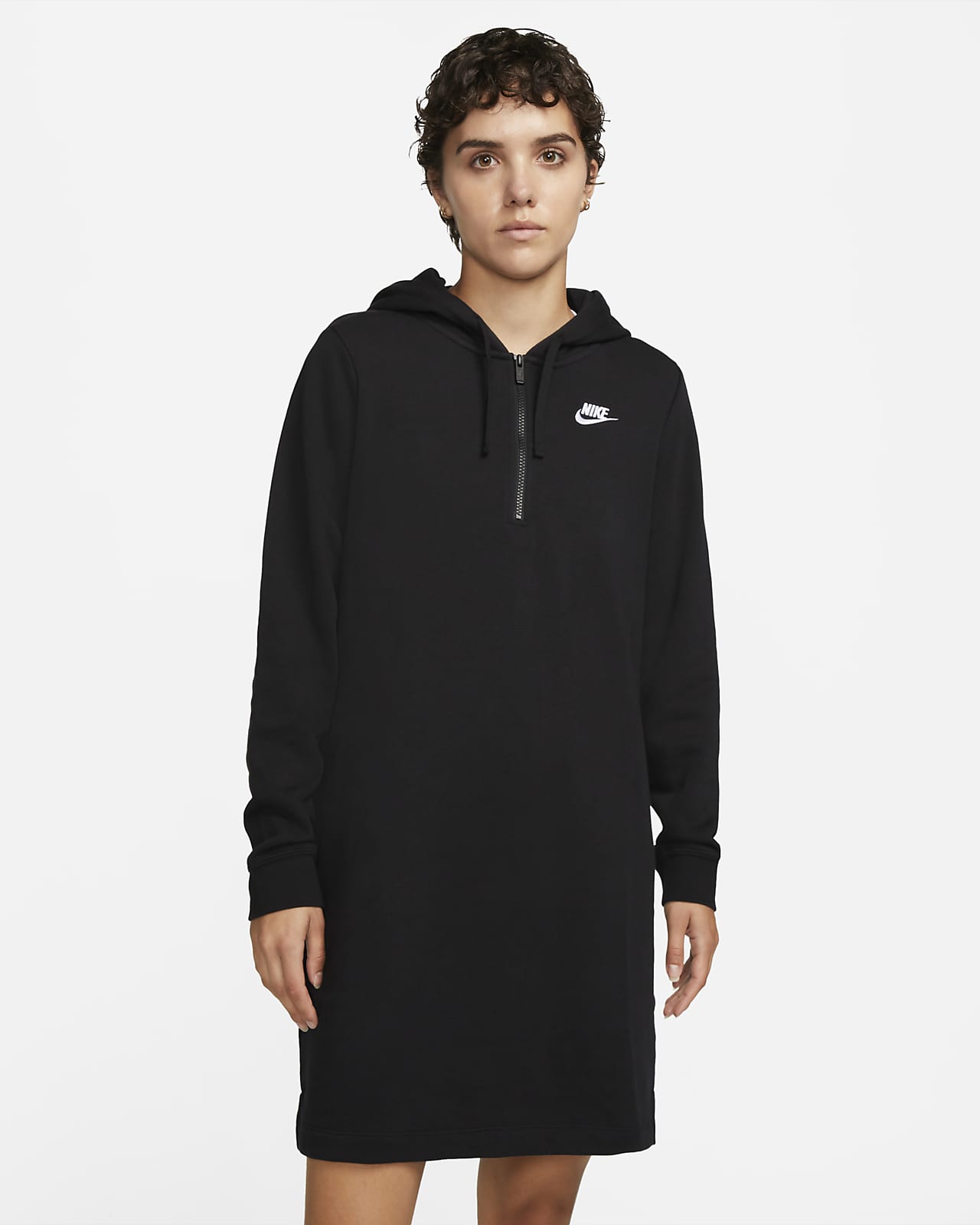 Robe à capuche Nike Sportswear Club Fleece pour femme