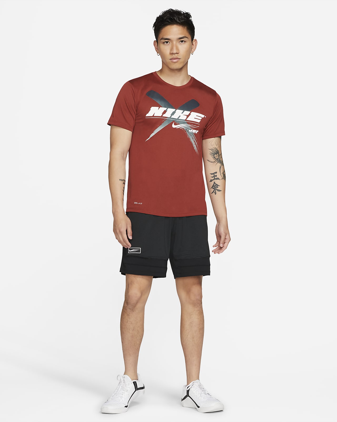 nike dri fit shorts and t shirt