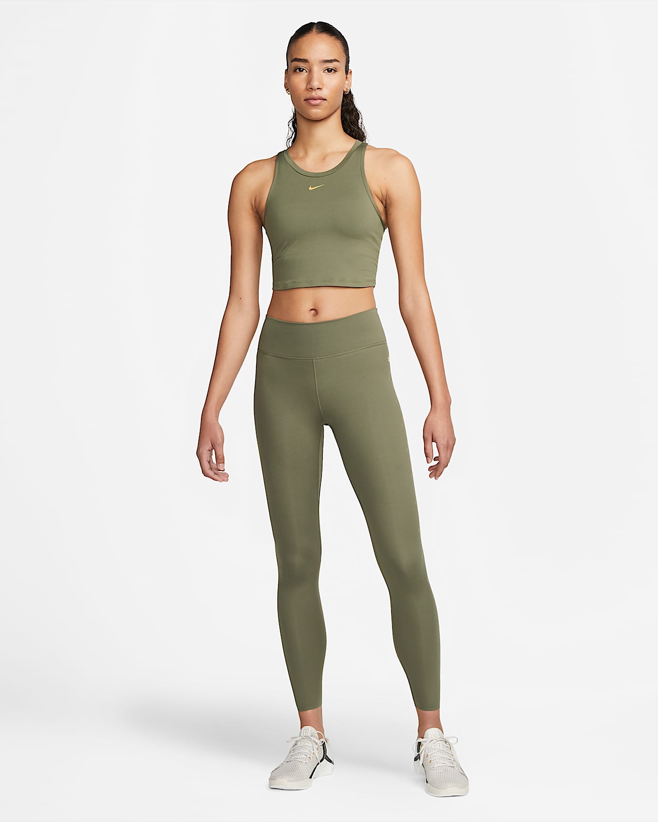 Leggings estampados de 7/8 de tiro medio para mujer Nike Dri-FIT One Luxe.  Nike.com