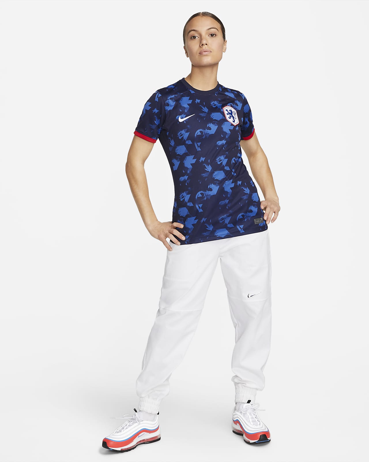 NWT Nike KNVB Beker Royal Dutch Football Soccer Jersey Kit WOMENS XS  Netherlands