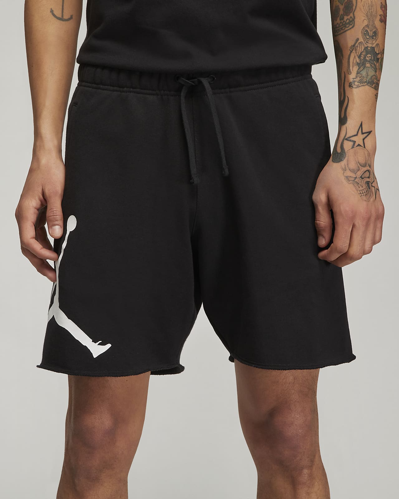 Jordan Essentials Men's French Terry Shorts - Black