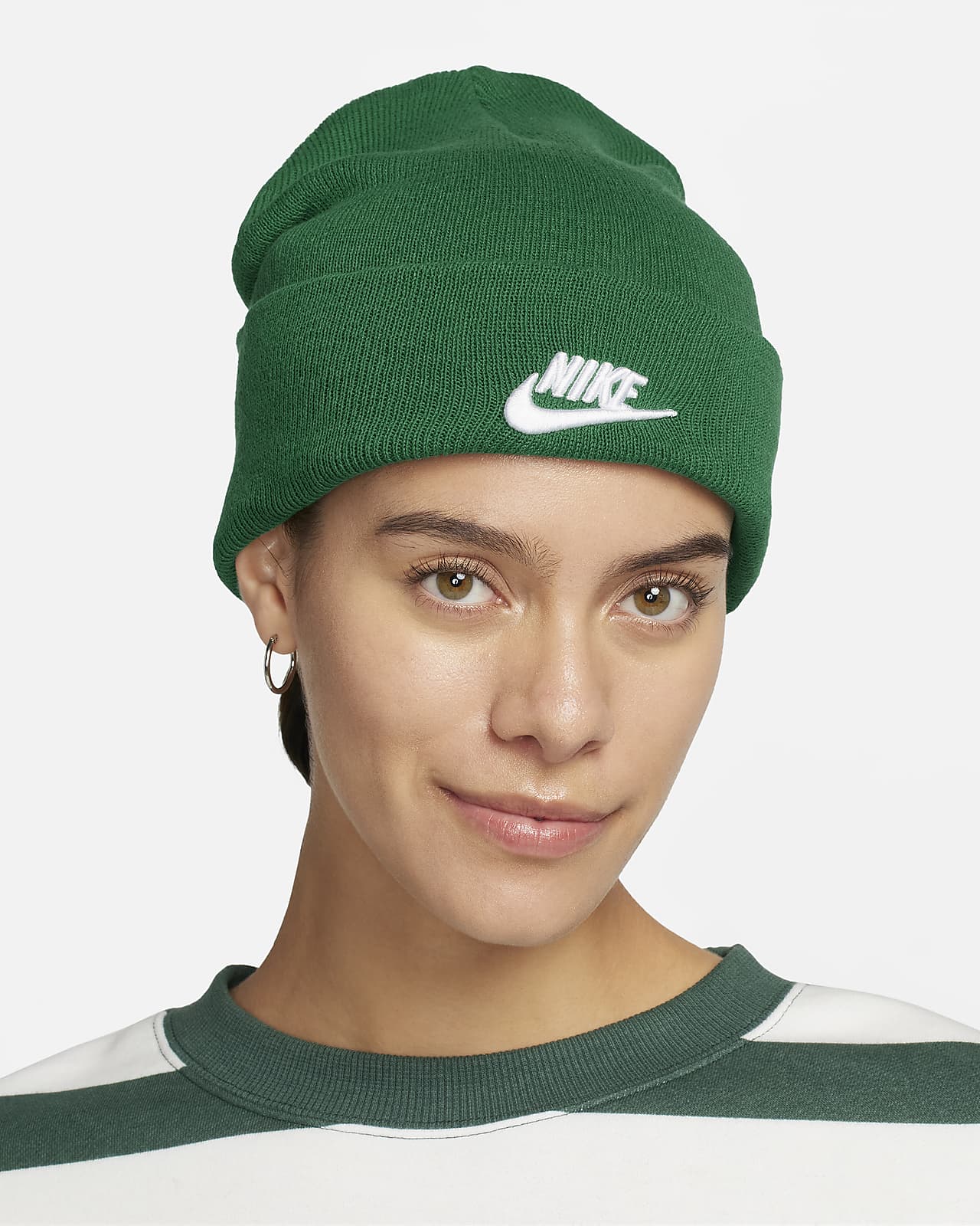 Nike Peak Tall Cuff Futura Beanie. Nike LU