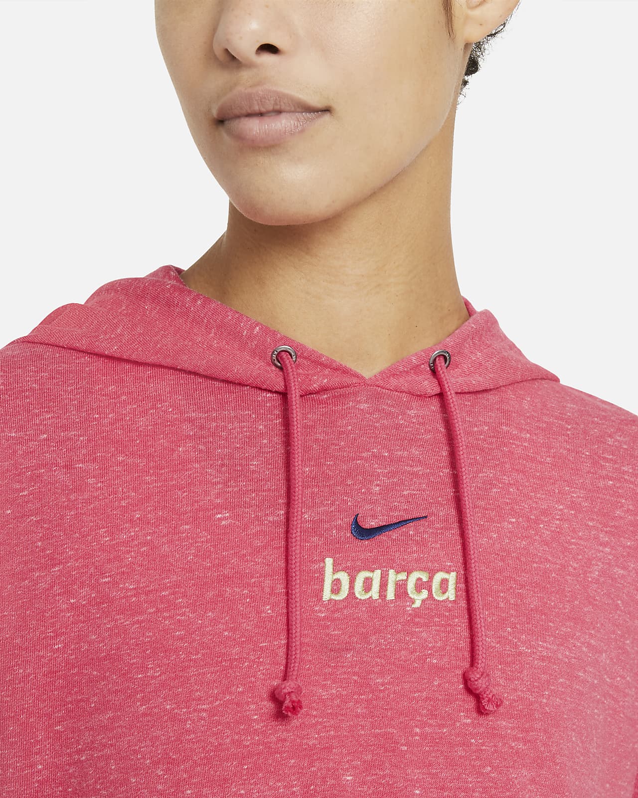 Estudiante Empuje seguro Sudadera con capucha para mujer FC Barcelona Vintage. Nike.com