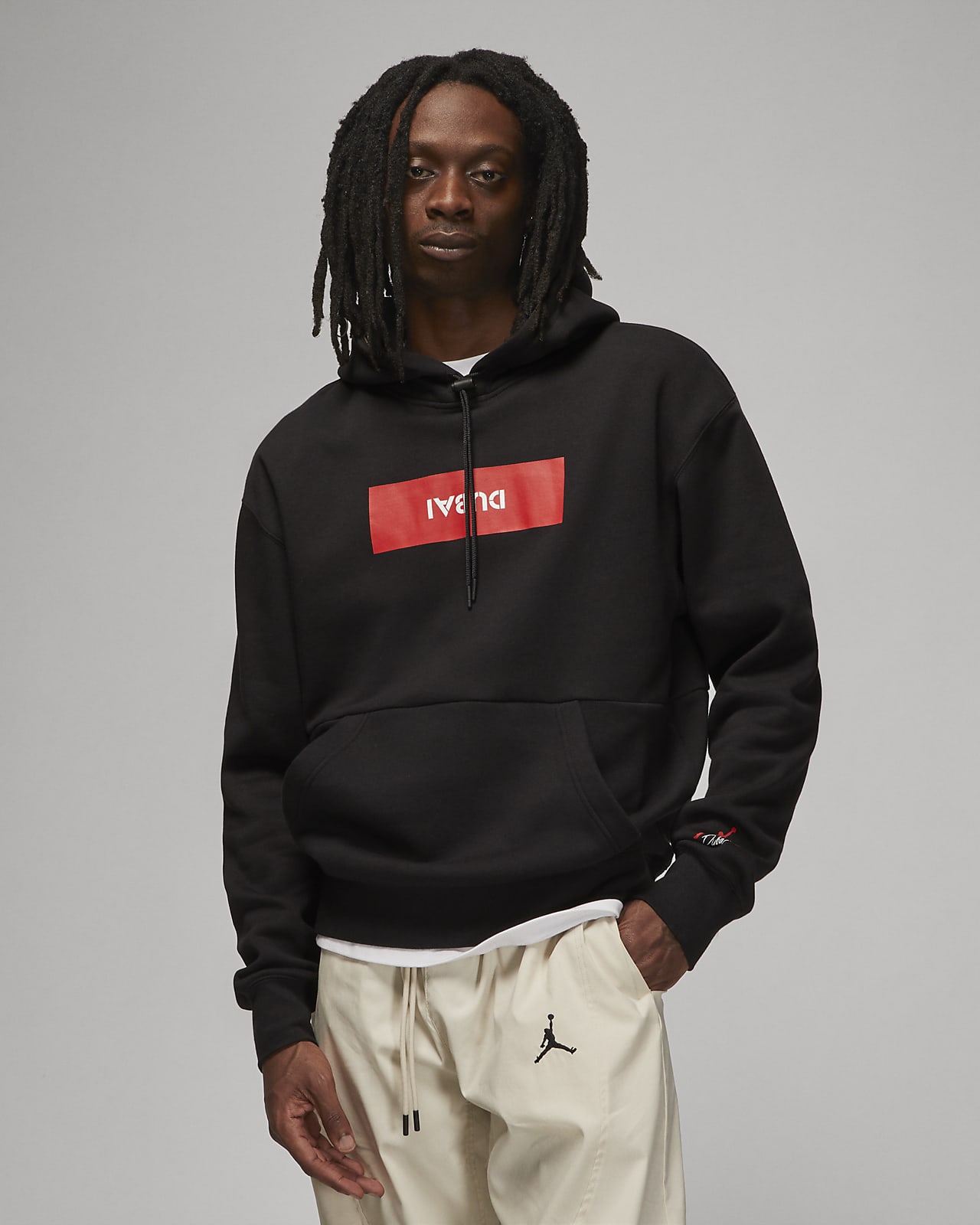 Jordan 'Dubai' Stencil Men's Pullover Hoodie. Nike NL