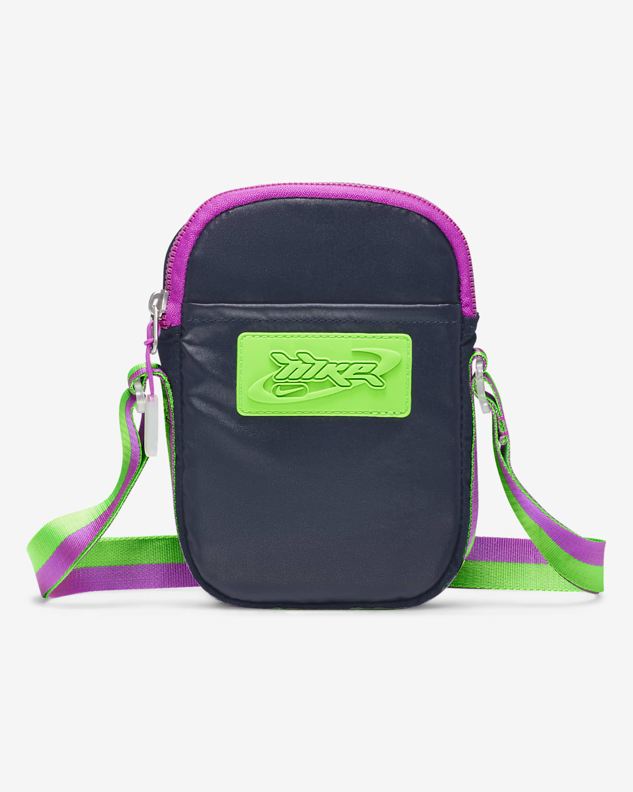 Nike Small Man Bag Adjustable Shoulder Bag Messenger Pouch Purple