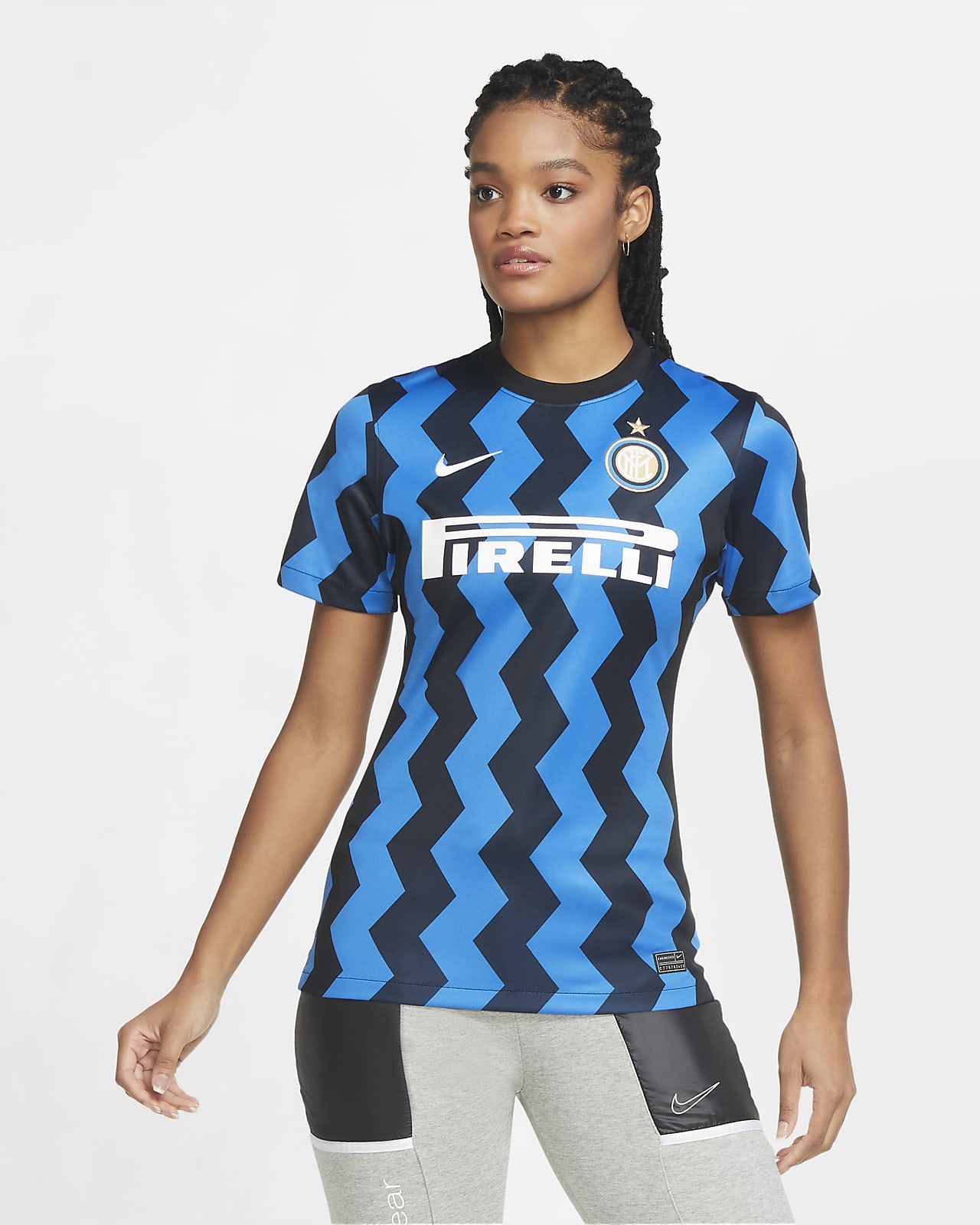 Camiseta De Futbol De Local Para Mujer Stadium Del Inter Milan 2020 21 Nike Cl