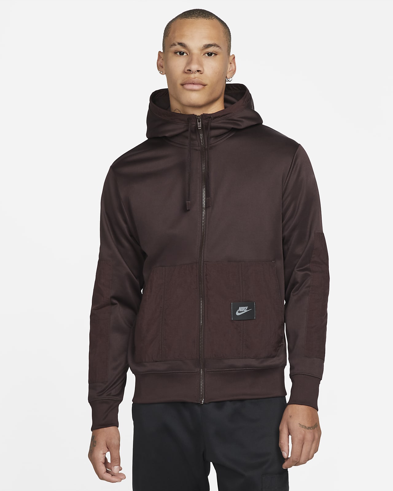 hoodie nike brun