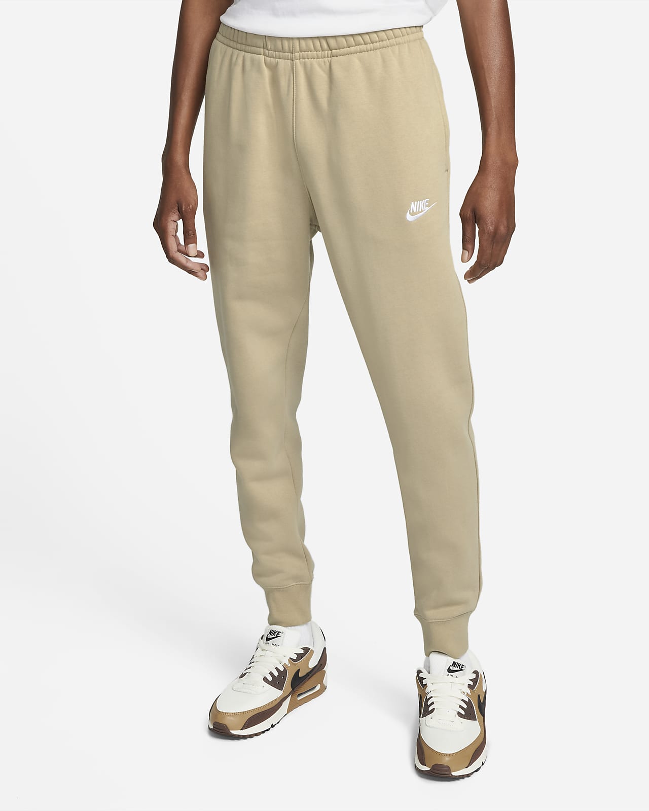 nike club khaki joggers