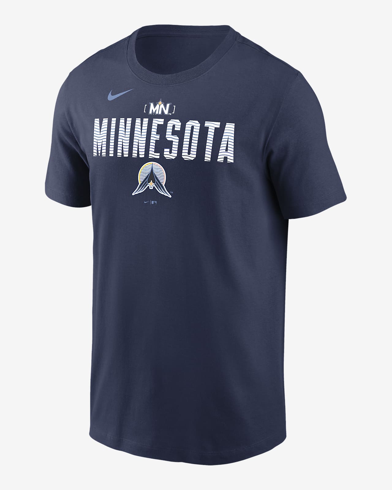 Playera Nike de la MLB para hombre Minnesota Twins City Connect
