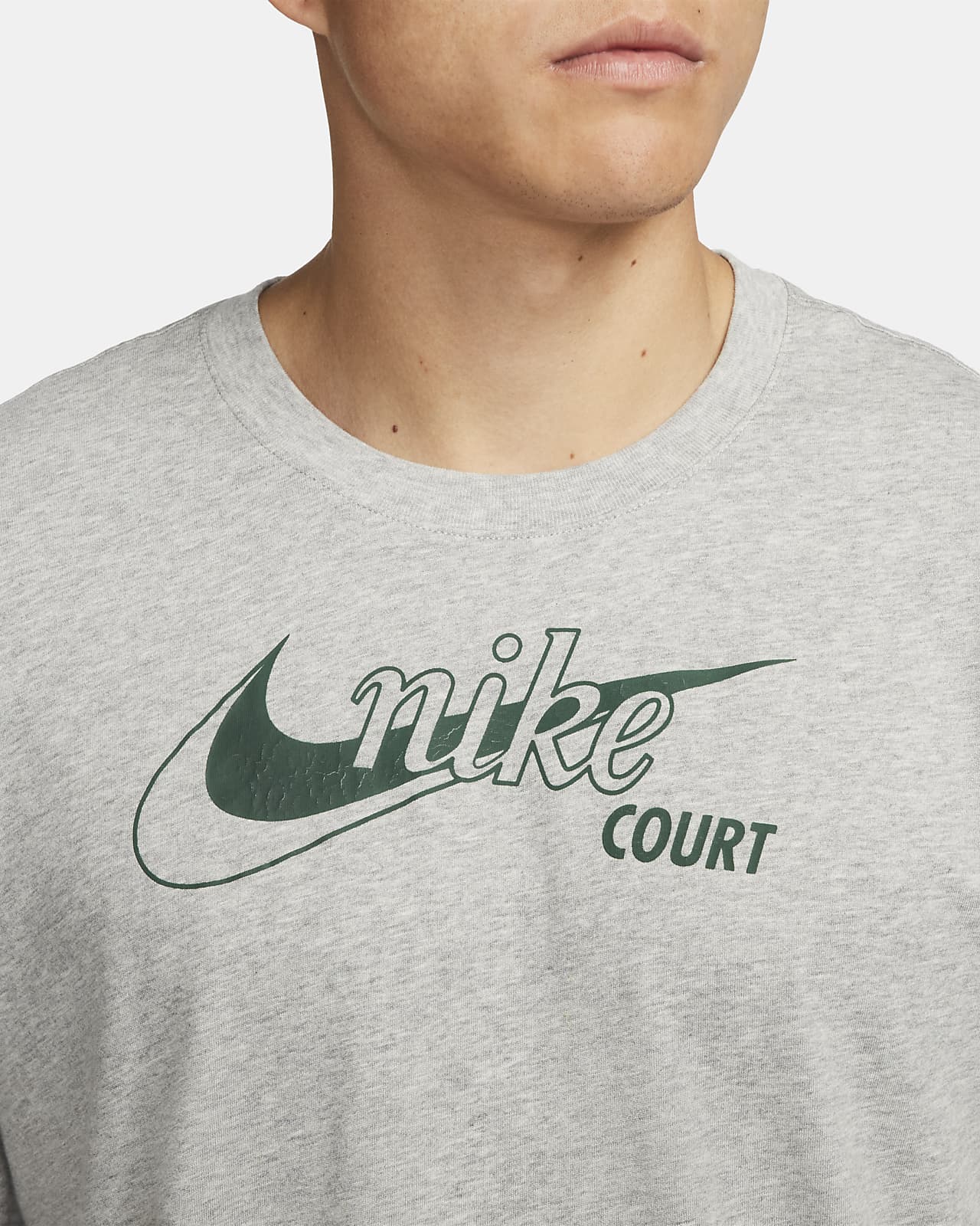suddenly self Permanently NikeCourt Dri-FIT Men's Swoosh Tennis T-Shirt. Nike.com