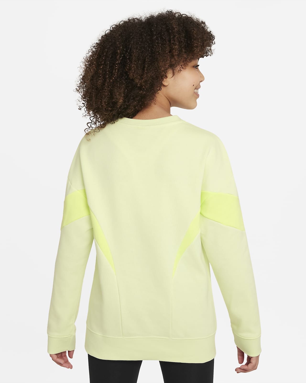 nike yellow pullover