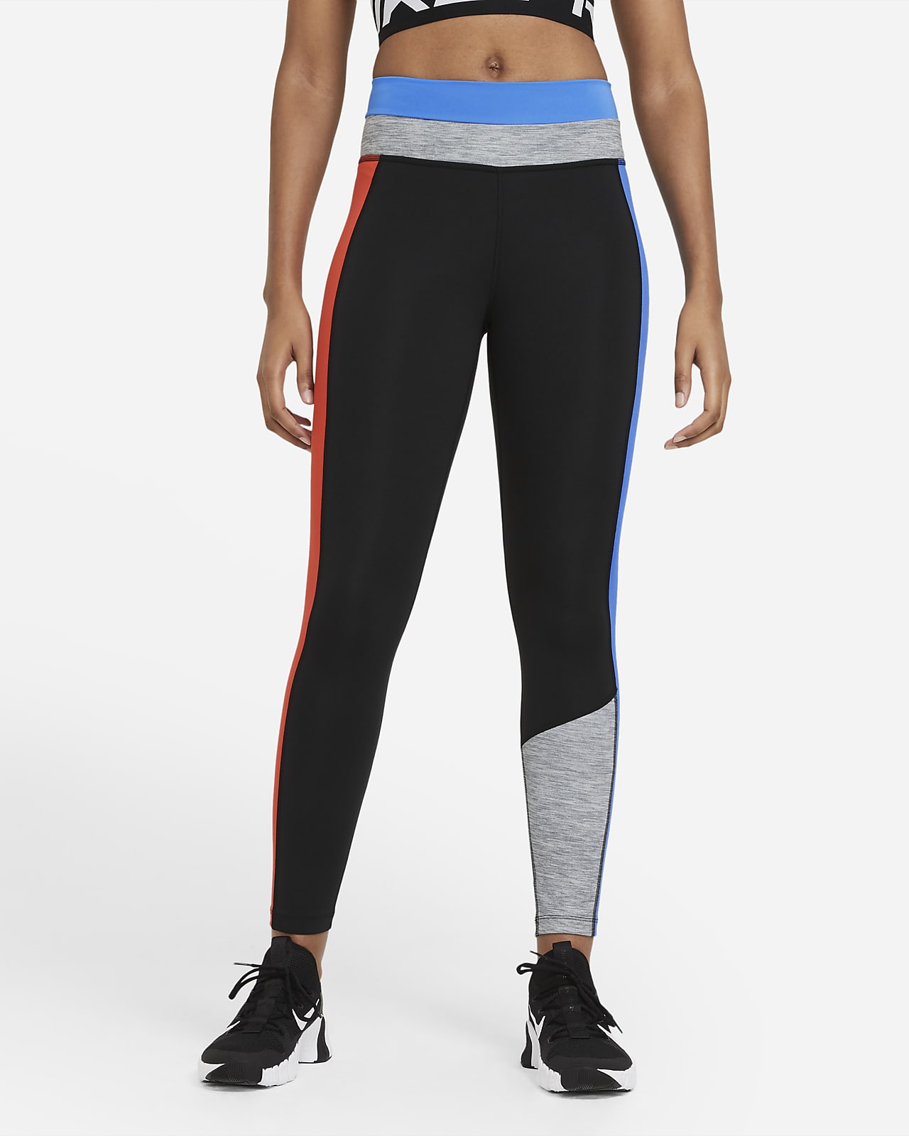 nike colorblock leggings
