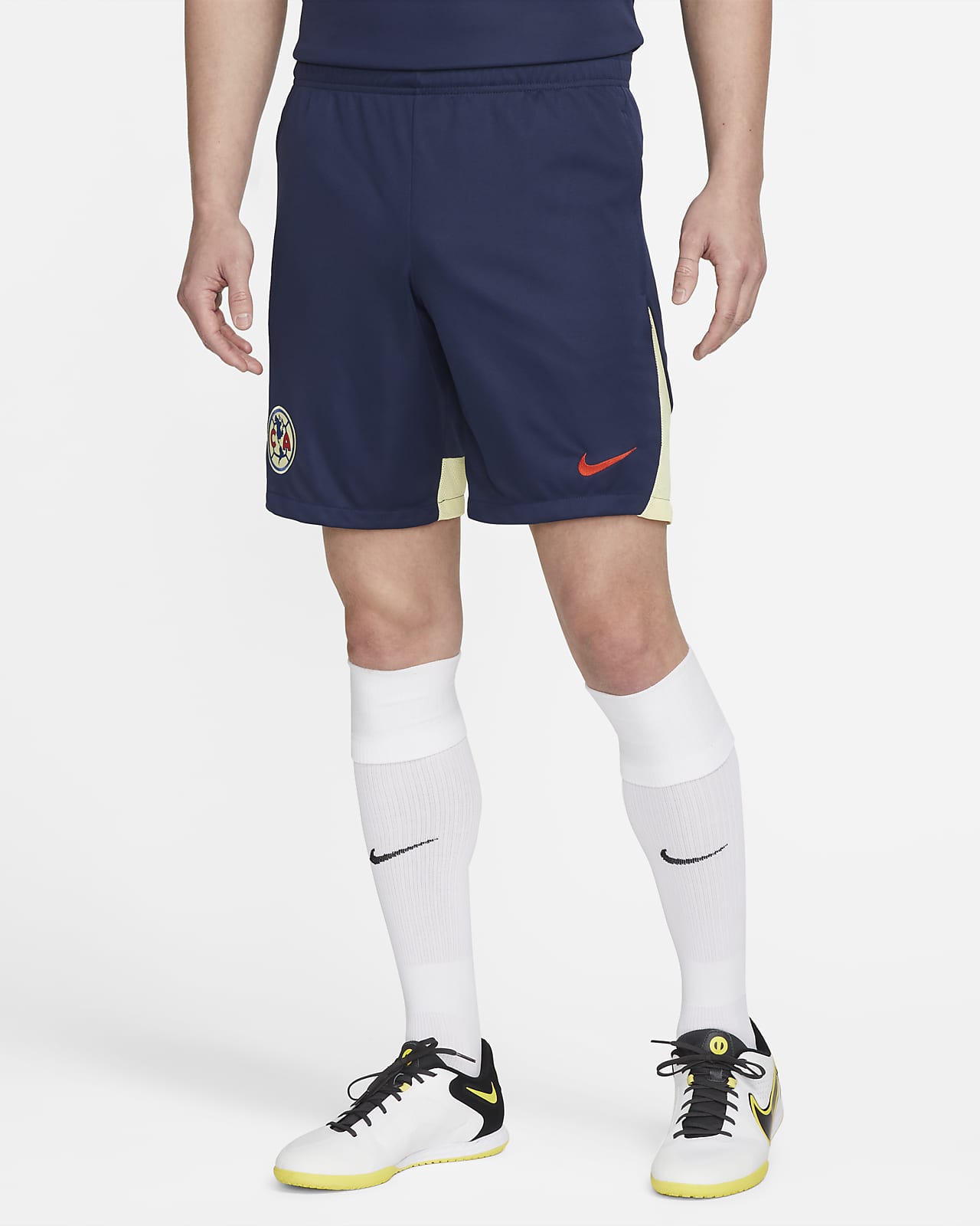 Club América Academy Pro Dri-FIT Knit Soccer Shorts. Nike.com