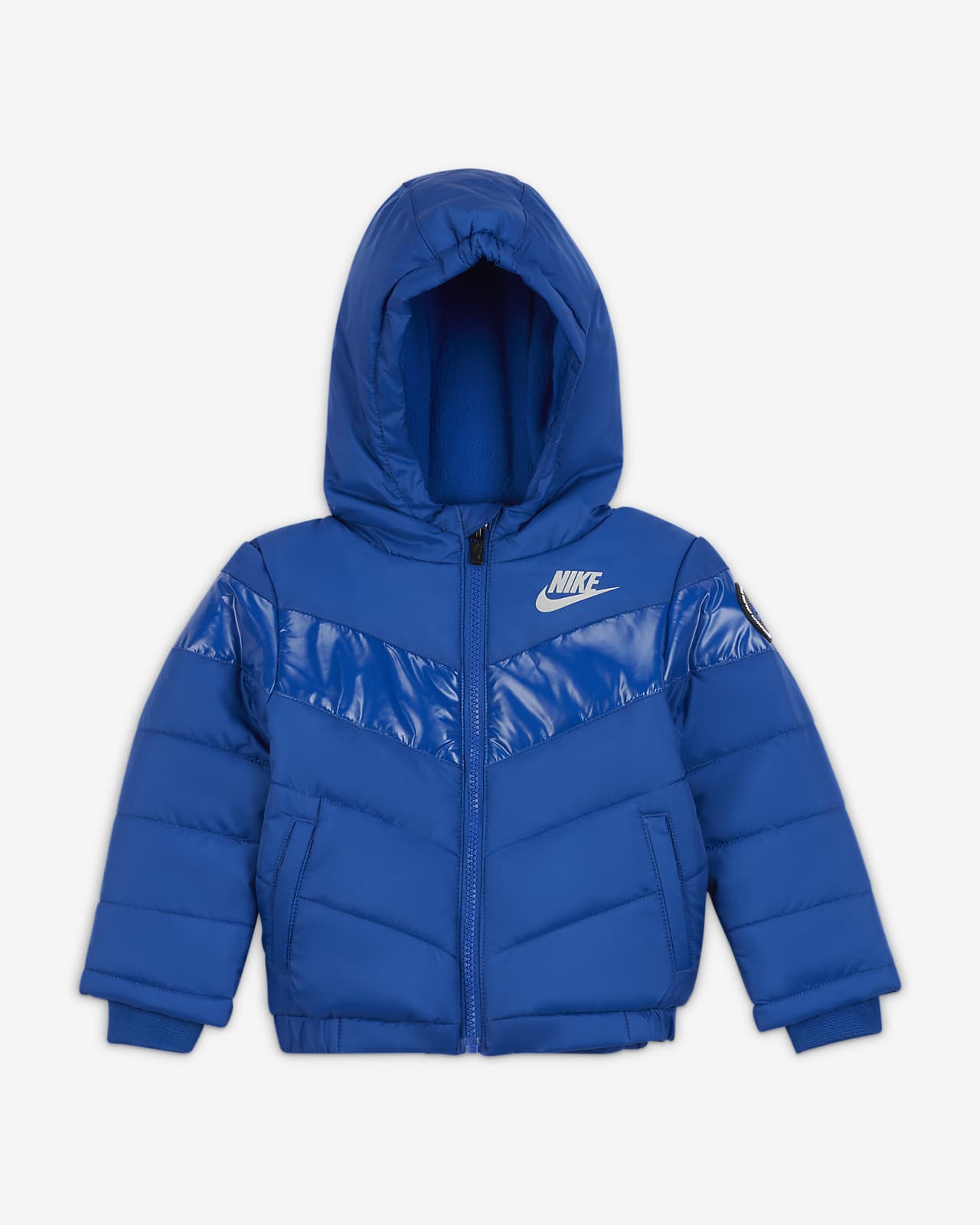 cement Alfabet Perfect Nike Baby (12-24M) Color-Block Puffer Jacket. Nike.com