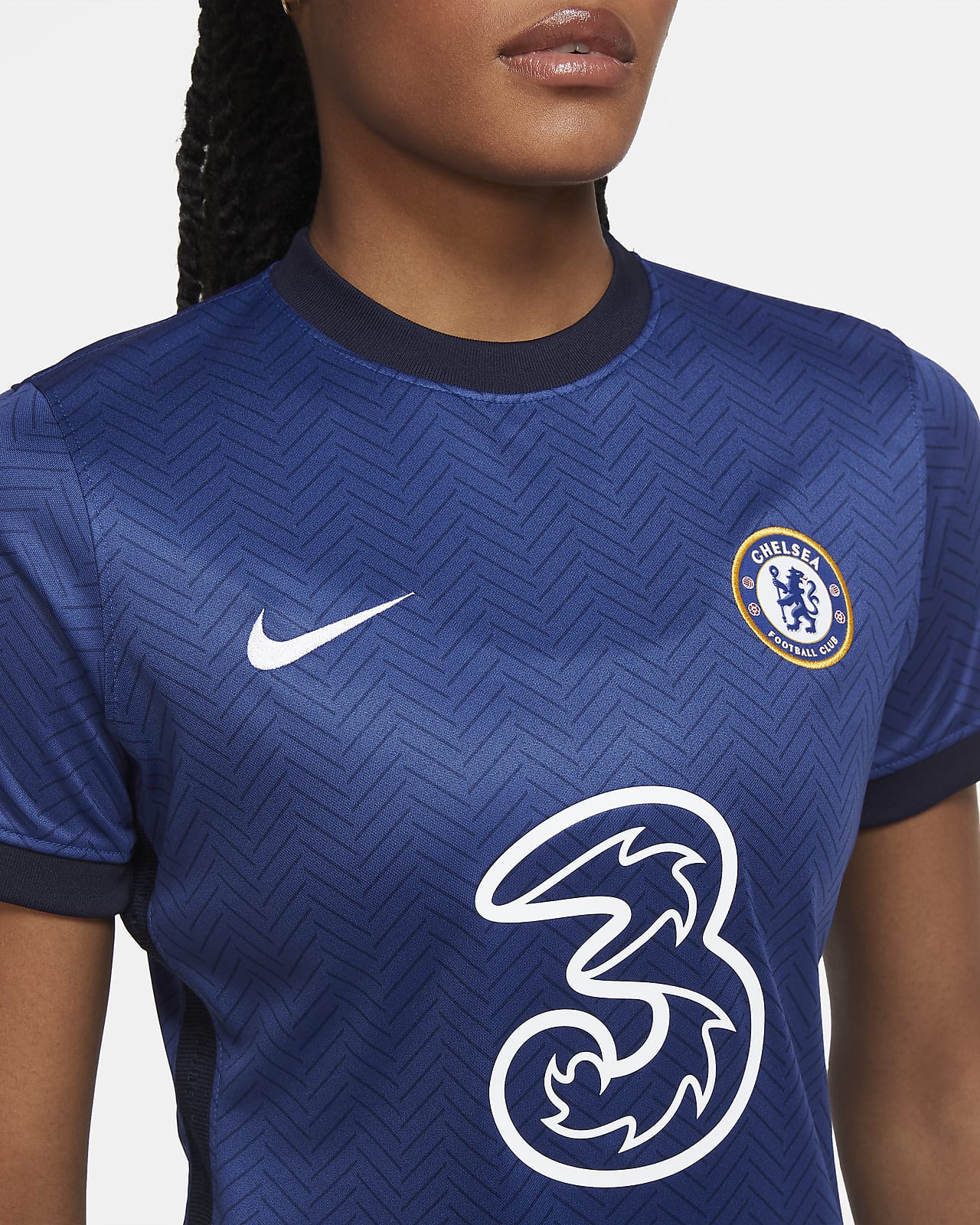 Chelsea F C 2020 21 Stadium Home Women S Football Shirt Nike Lu