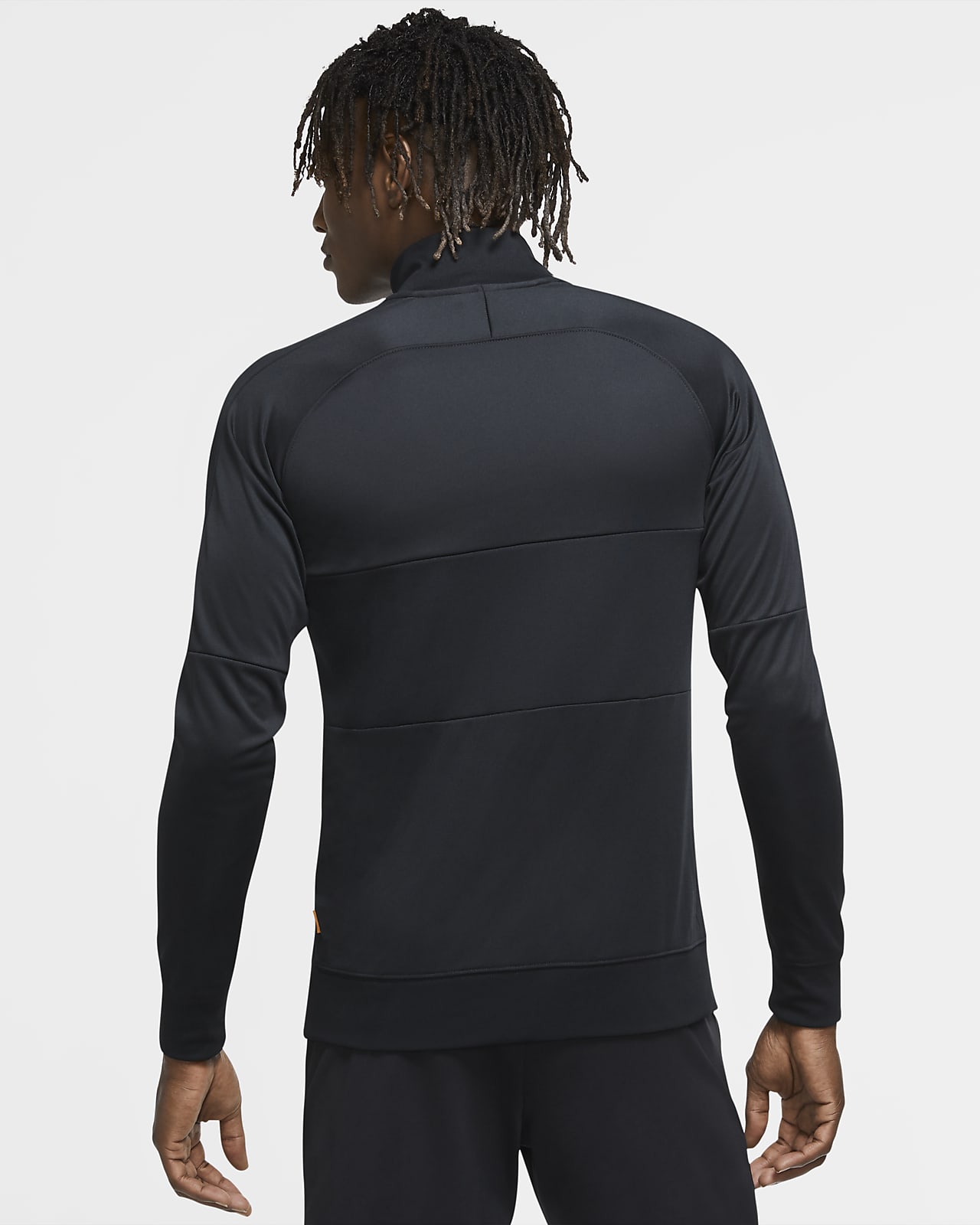 nike black and gold tracksuit