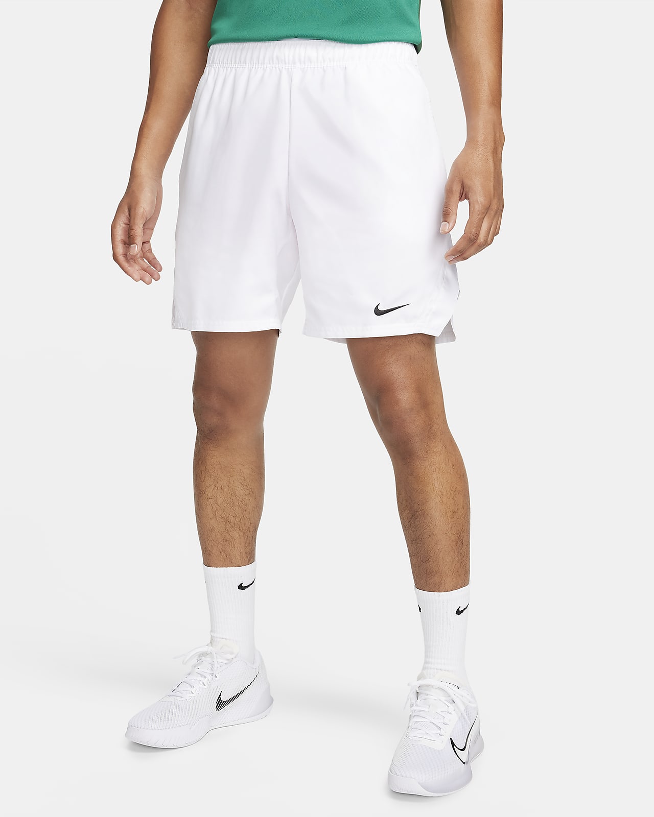 Męskie spodenki tenisowe Dri-FIT NikeCourt Victory 18 cm