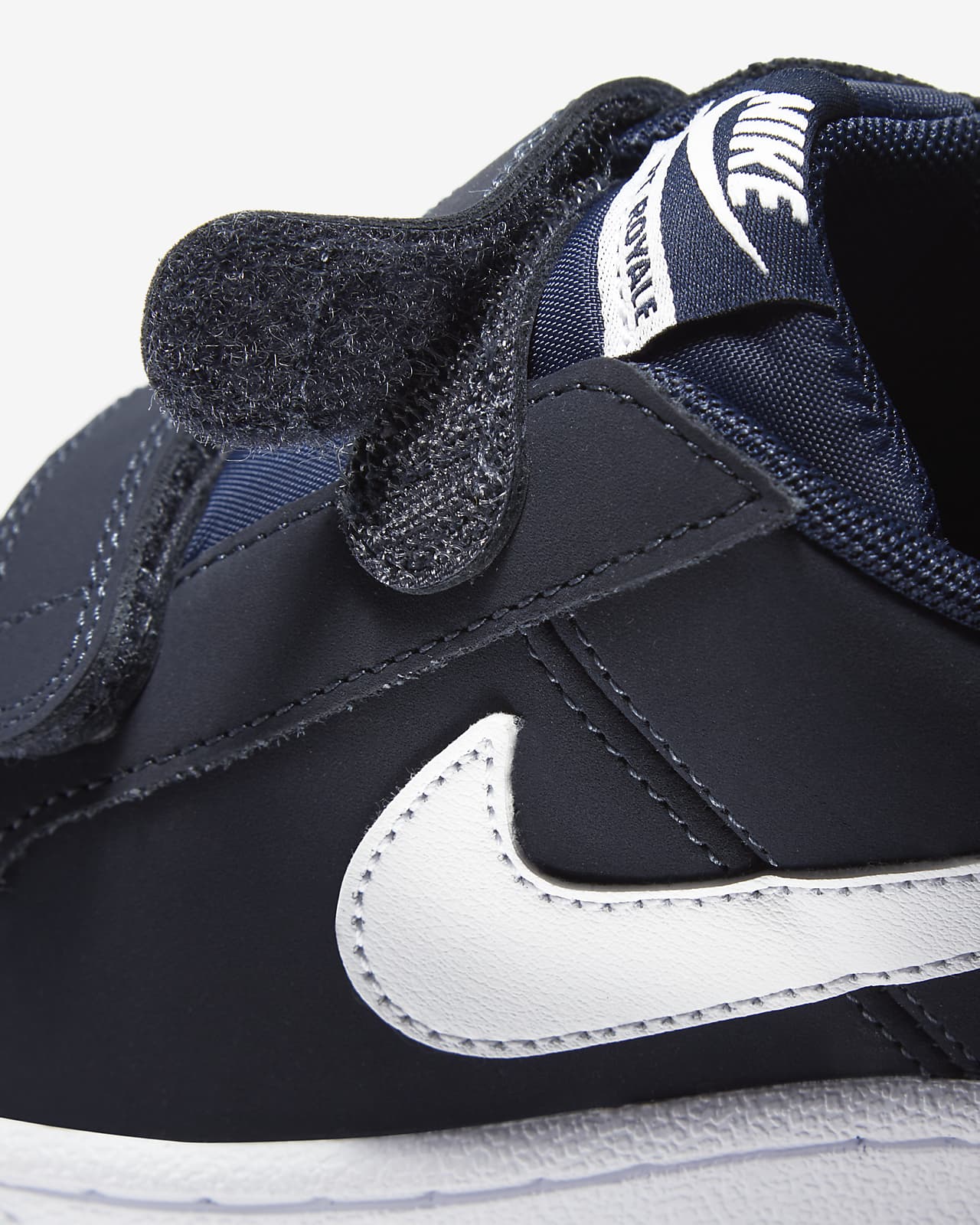 nike court royale black kids