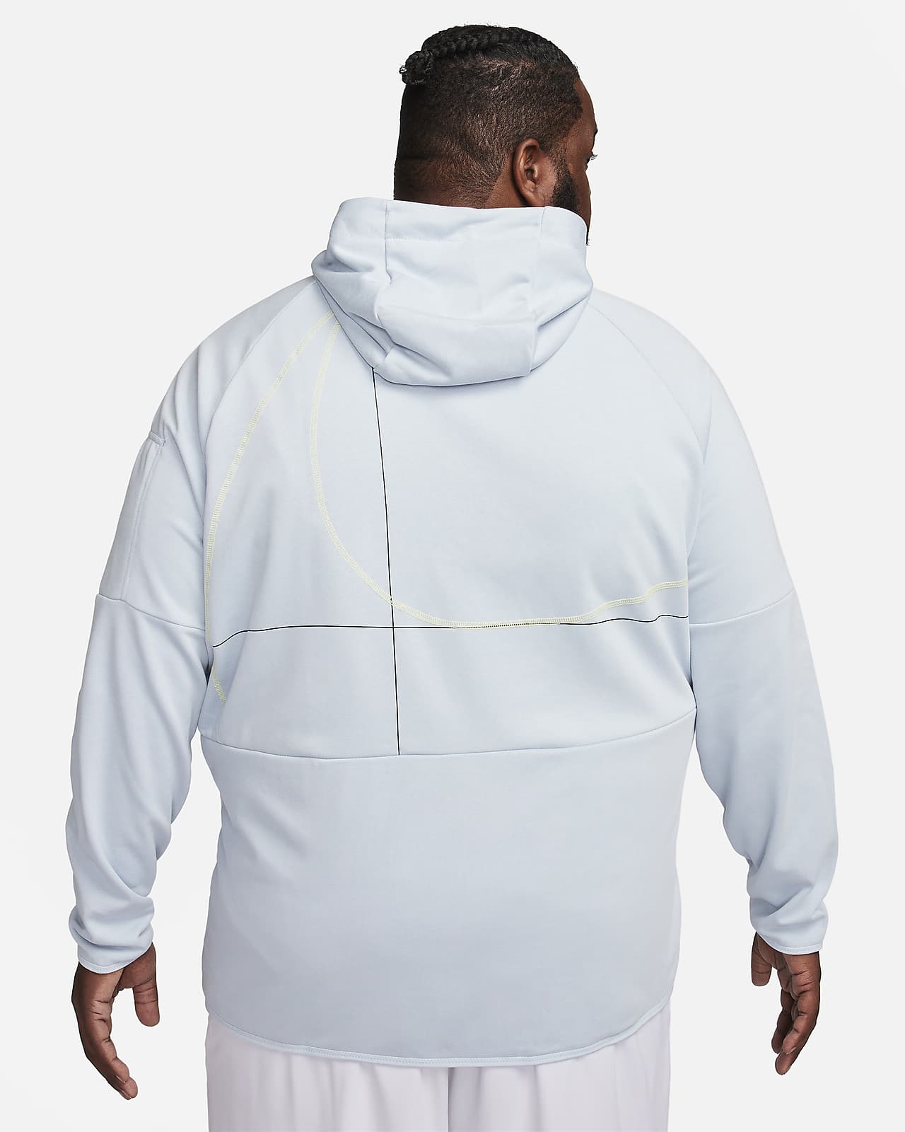 Nike Dri-FIT Men\'s Hoodie. Pullover Fleece Fitness