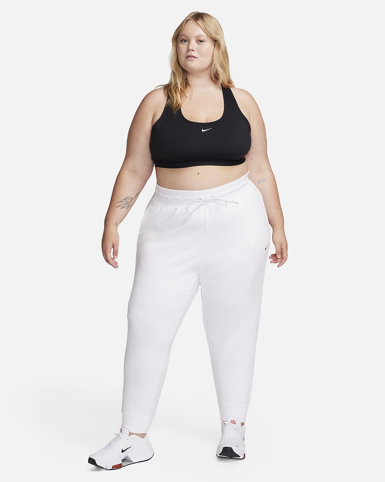 Women's Nike Plus Dri-FIT One High- Waisted 7/8 French Terry