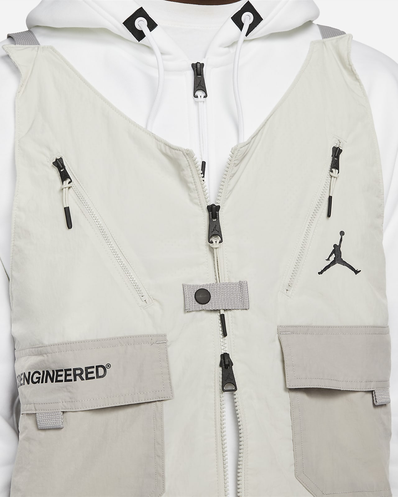 Jordan 23 Engineered Men's Full-Zip Fleece Hoodie. Nike LU