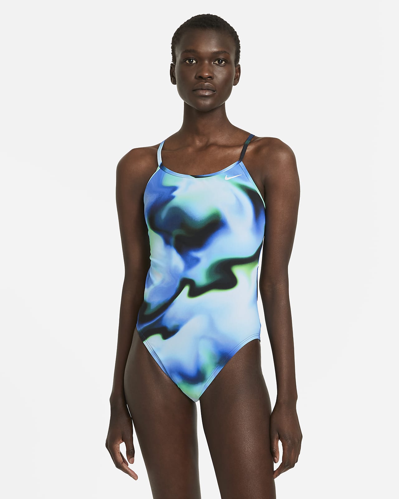 Nike Amp Axis Cutout 1-Piece Swimsuit 