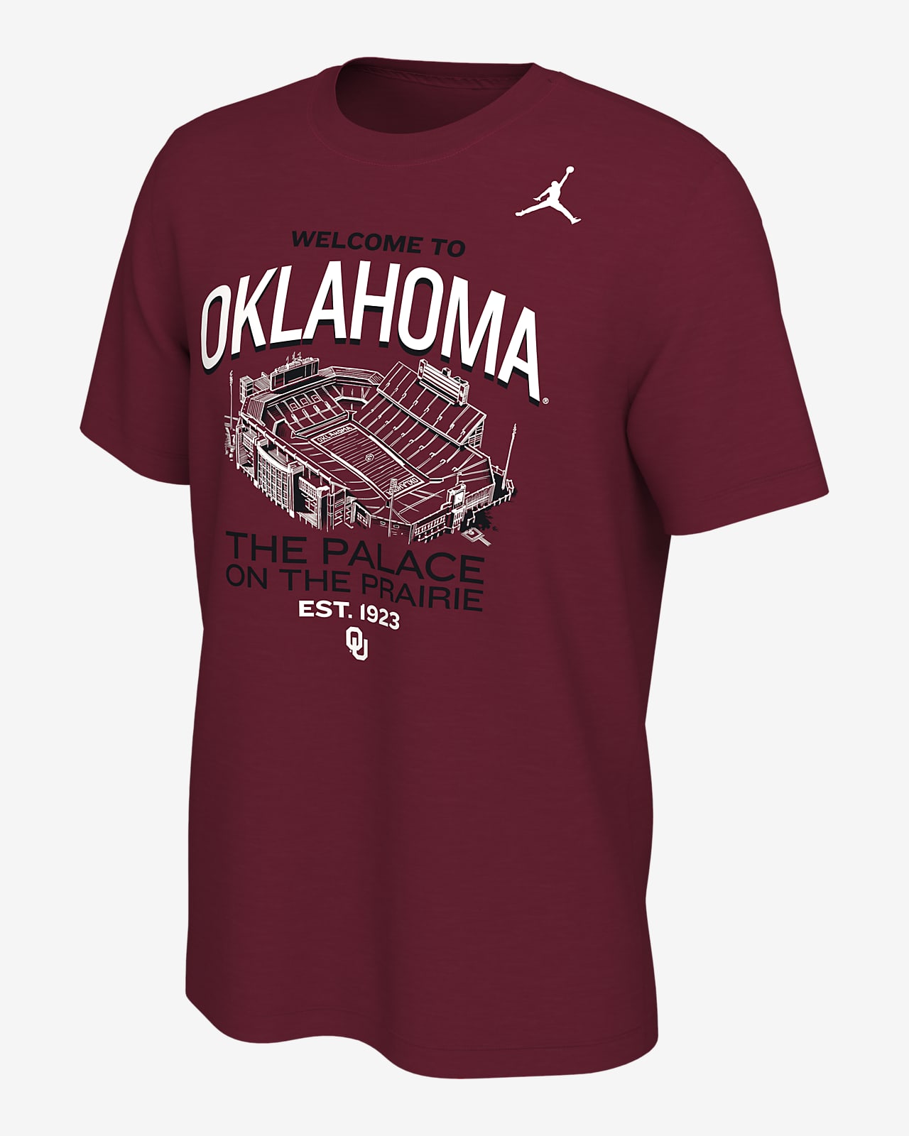 Oklahoma Men's Jordan College T-Shirt. Nike.com