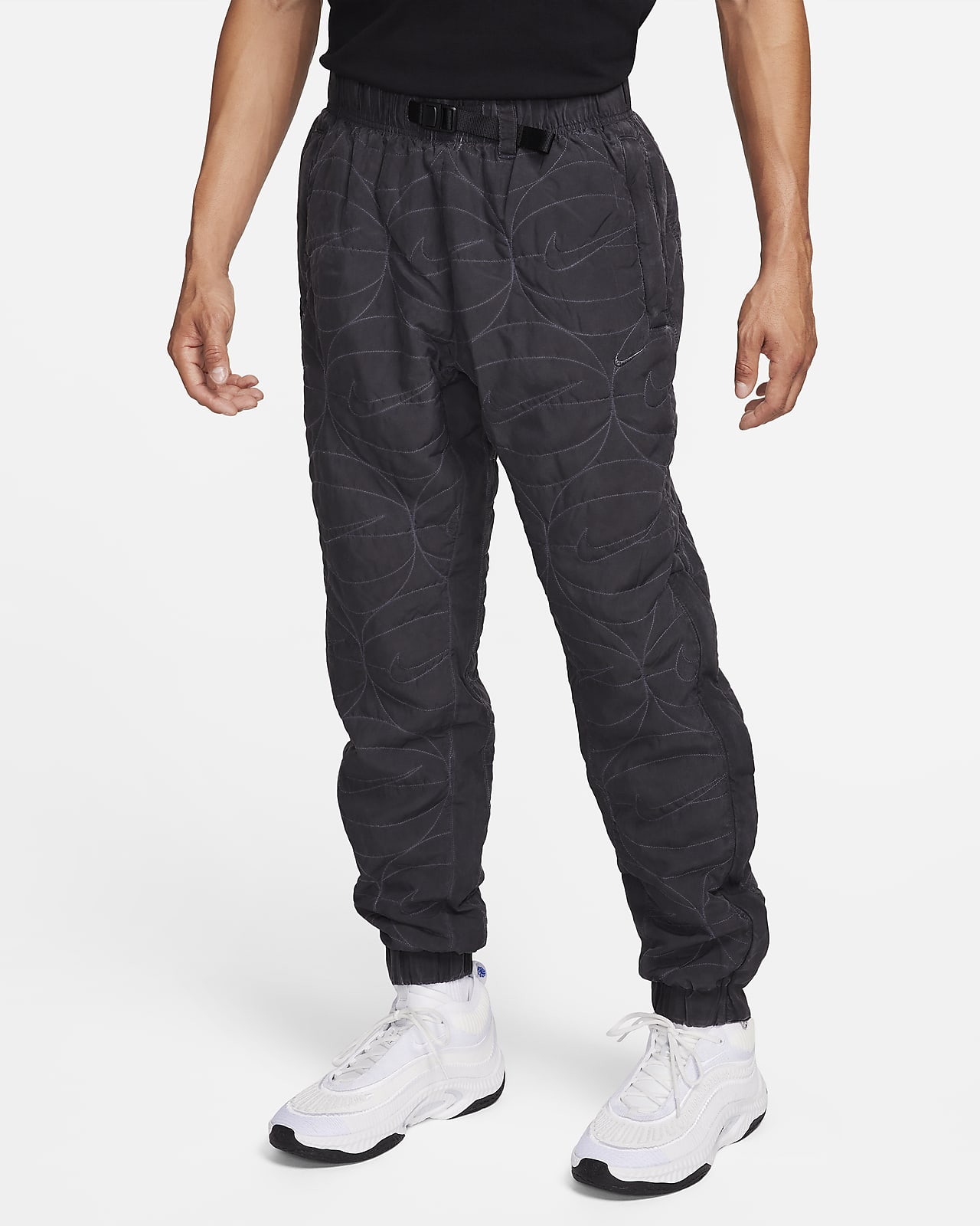 Nike Sports Utility Woven Pants Size S Dark Driftwood Brown Mens FB2191-258